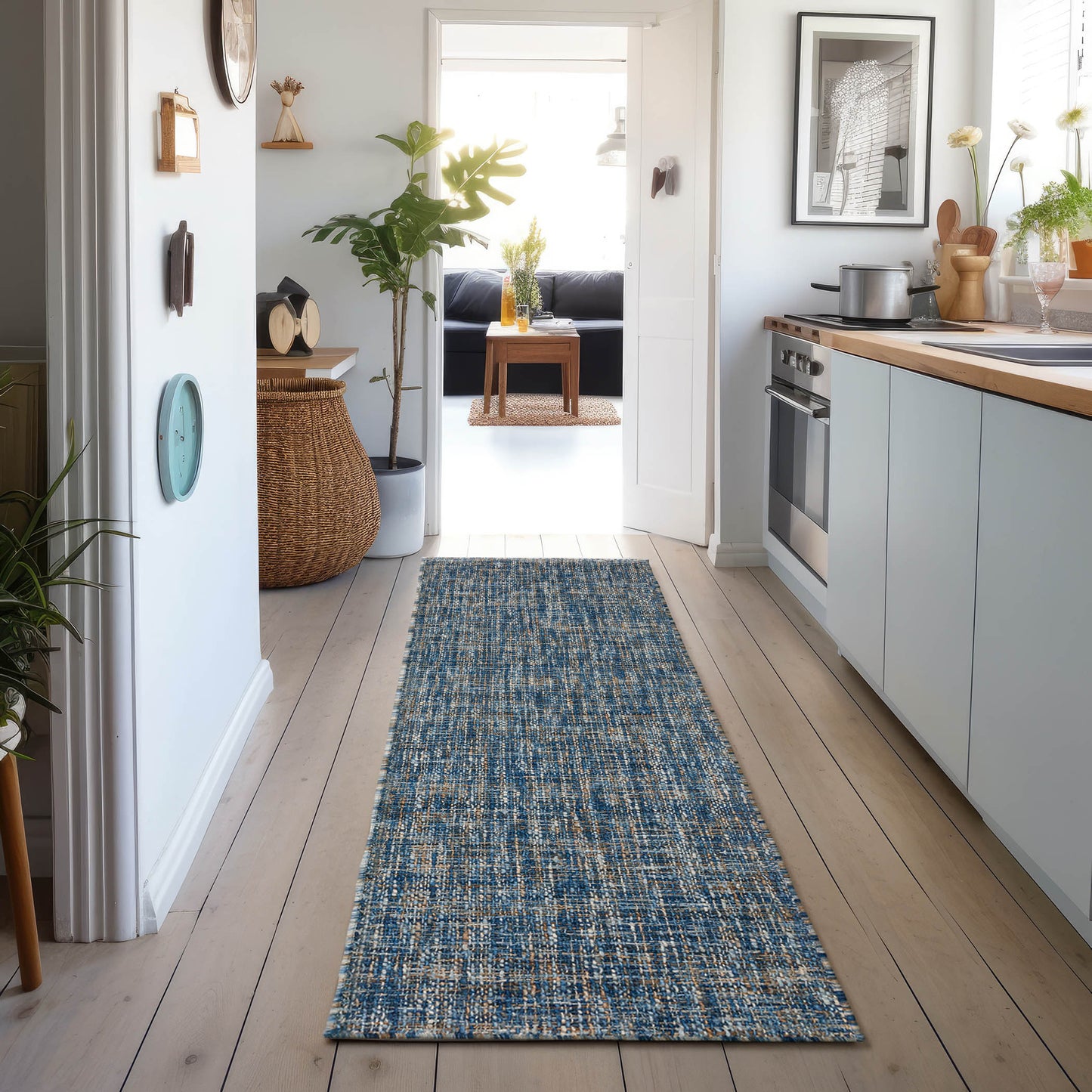 Hand Loomed Abruzzo AZ1 Blue - Dalyn Rugs
