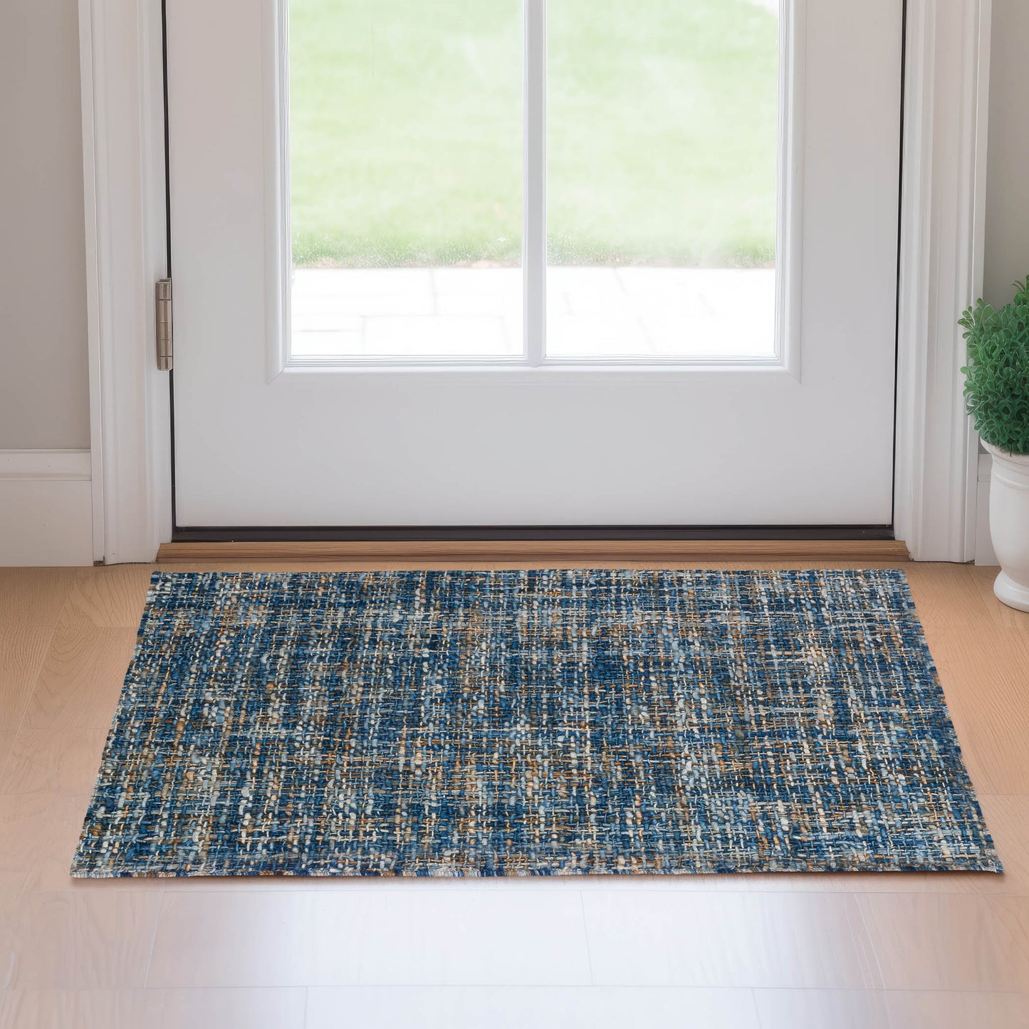 Hand Loomed Abruzzo AZ1 Blue - Dalyn Rugs