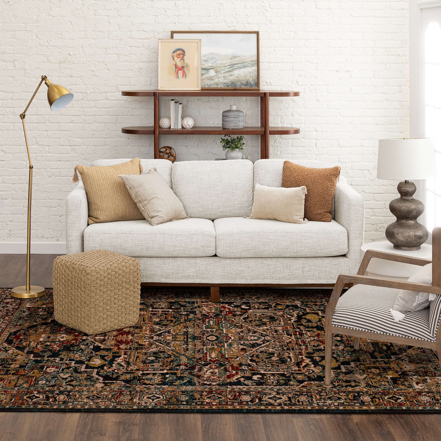 Alcantara Sapphire Area Rug - Karastan