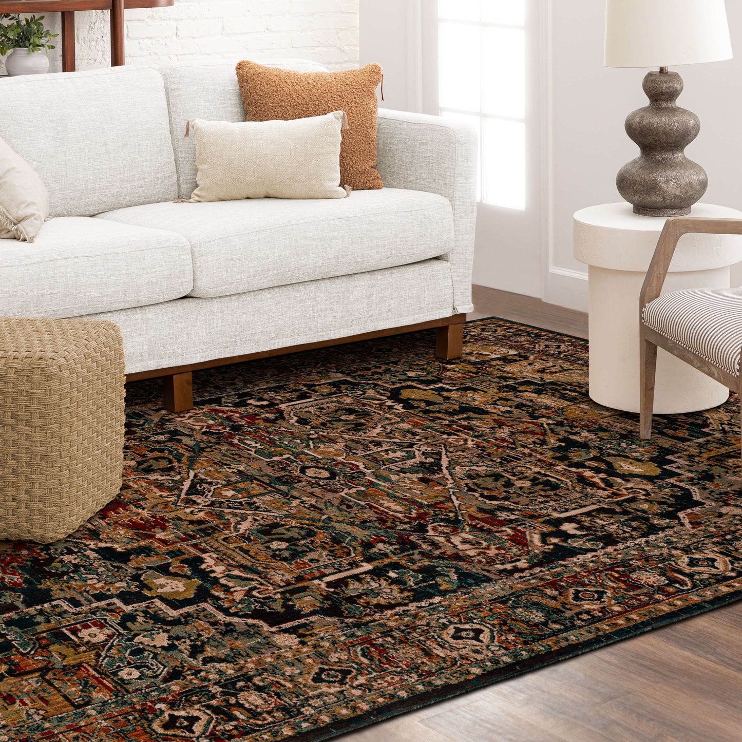 Alcantara Sapphire Area Rug - Karastan