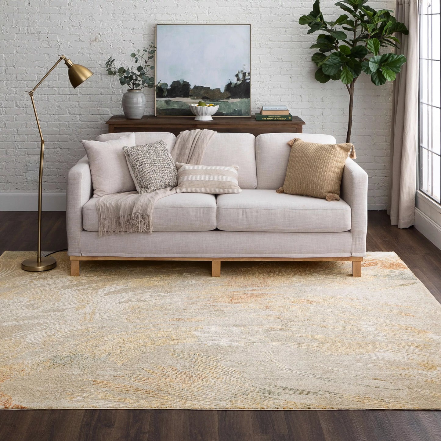Artifact Beige Area Rug - Karastan