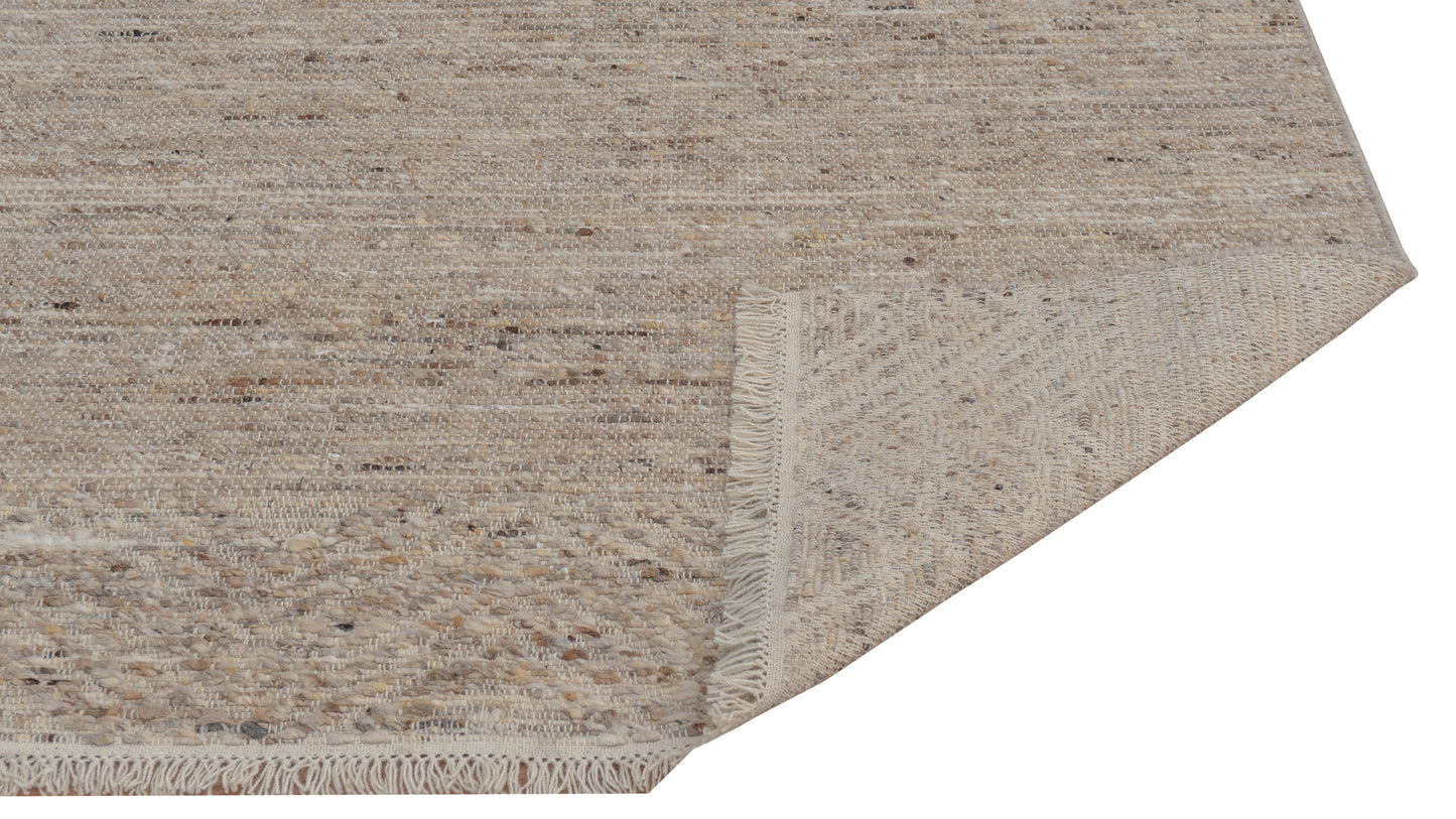 Aspen 3222 Taupe Heather Mesa HandknottedArea Rug - KAS