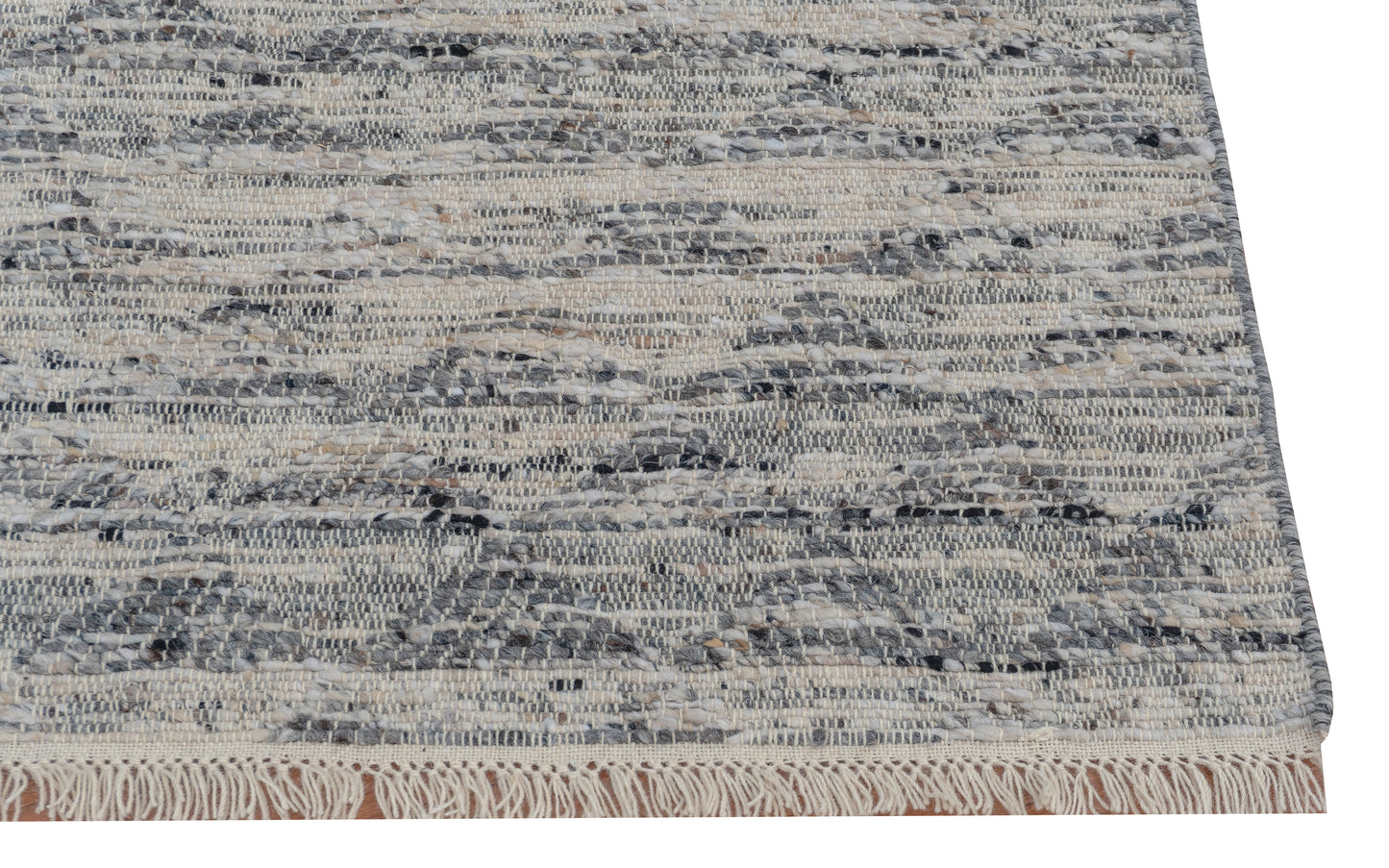 Aspen 3224 Ivory/Black Landscape HandknottedArea Rug - KAS