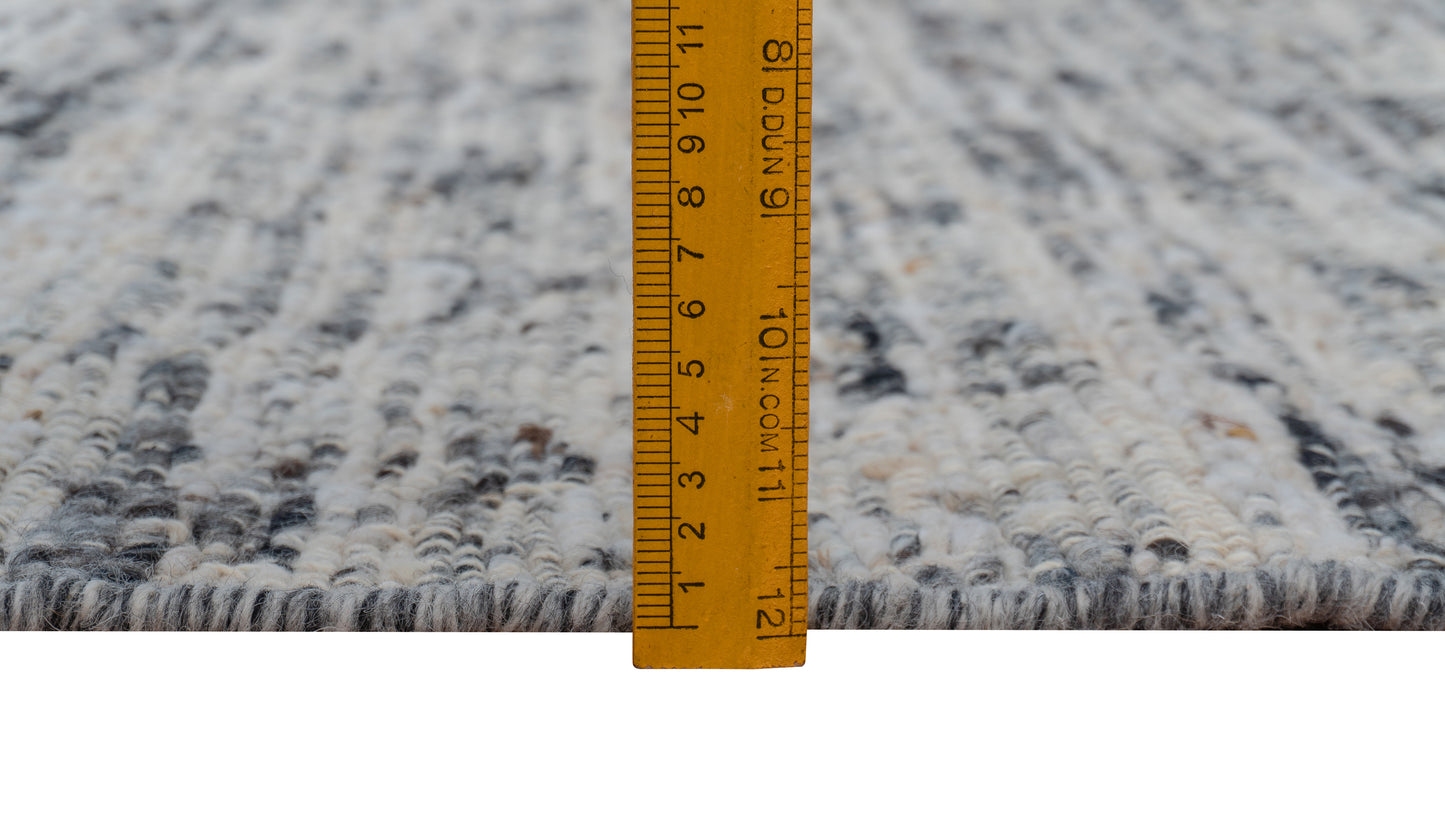 Aspen 3224 Ivory/Black Landscape HandknottedArea Rug - KAS