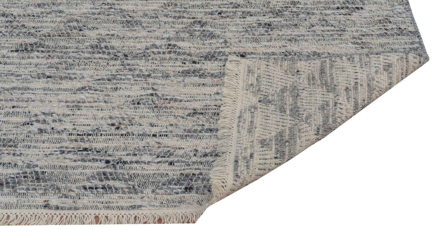 Aspen 3224 Ivory/Black Landscape HandknottedArea Rug - KAS