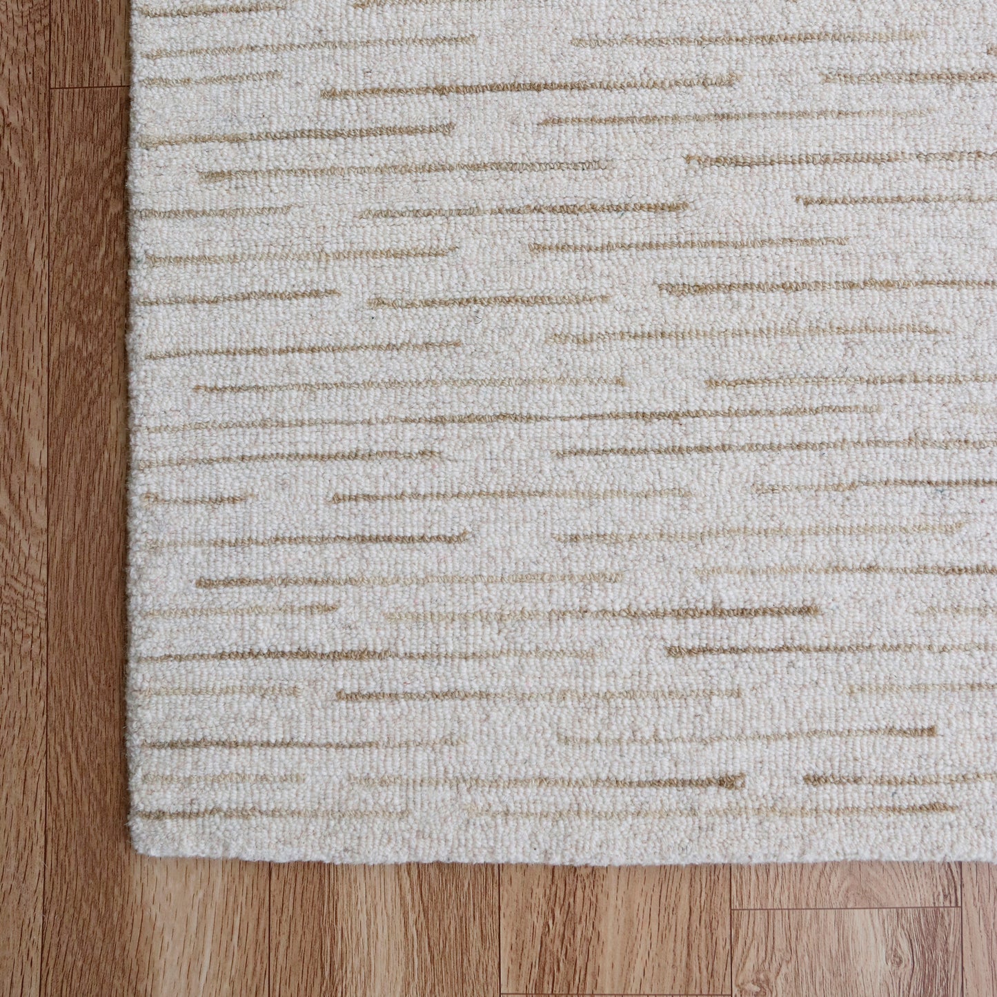 Babylon-81788 Transitional Hand-Tufted Ivory/Beige Cotton Indoor Area Rug - LR Home