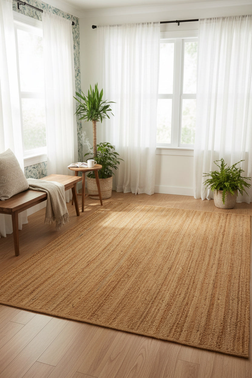 Batique BAT686 Natural Hand-Woven Rug - Rizzy