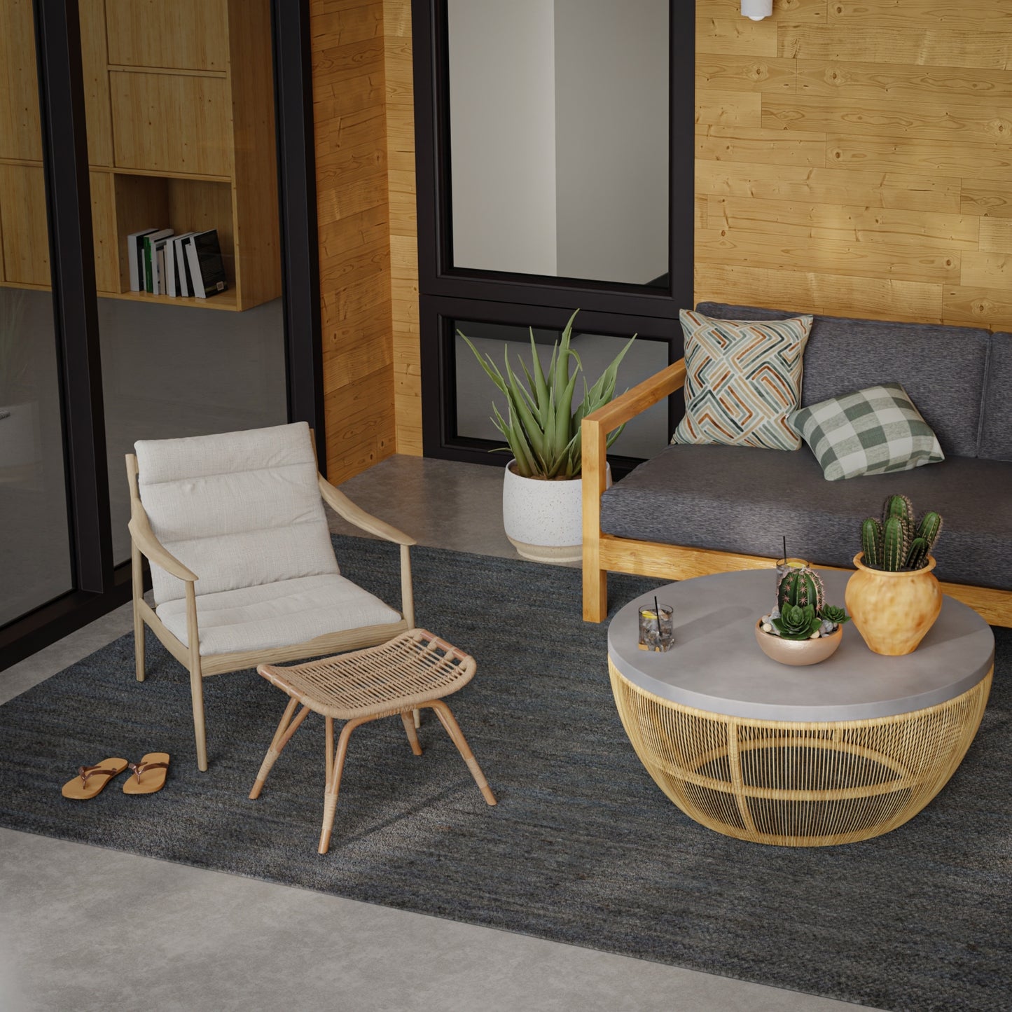 Batique BAT687 Lt.Gray Hand-Woven Rug - Rizzy