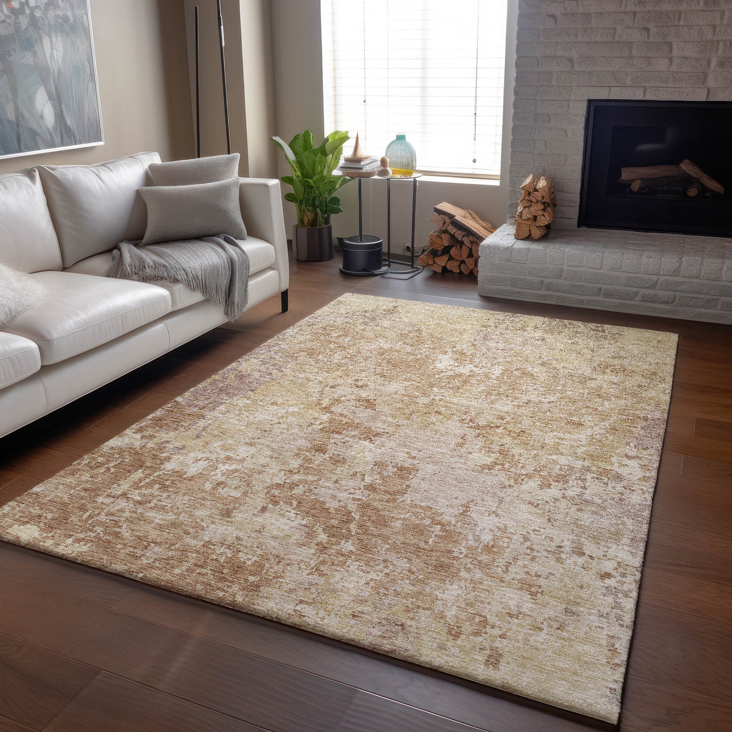 Machine Made Bresca BC6 Copper - Dalyn Rugs