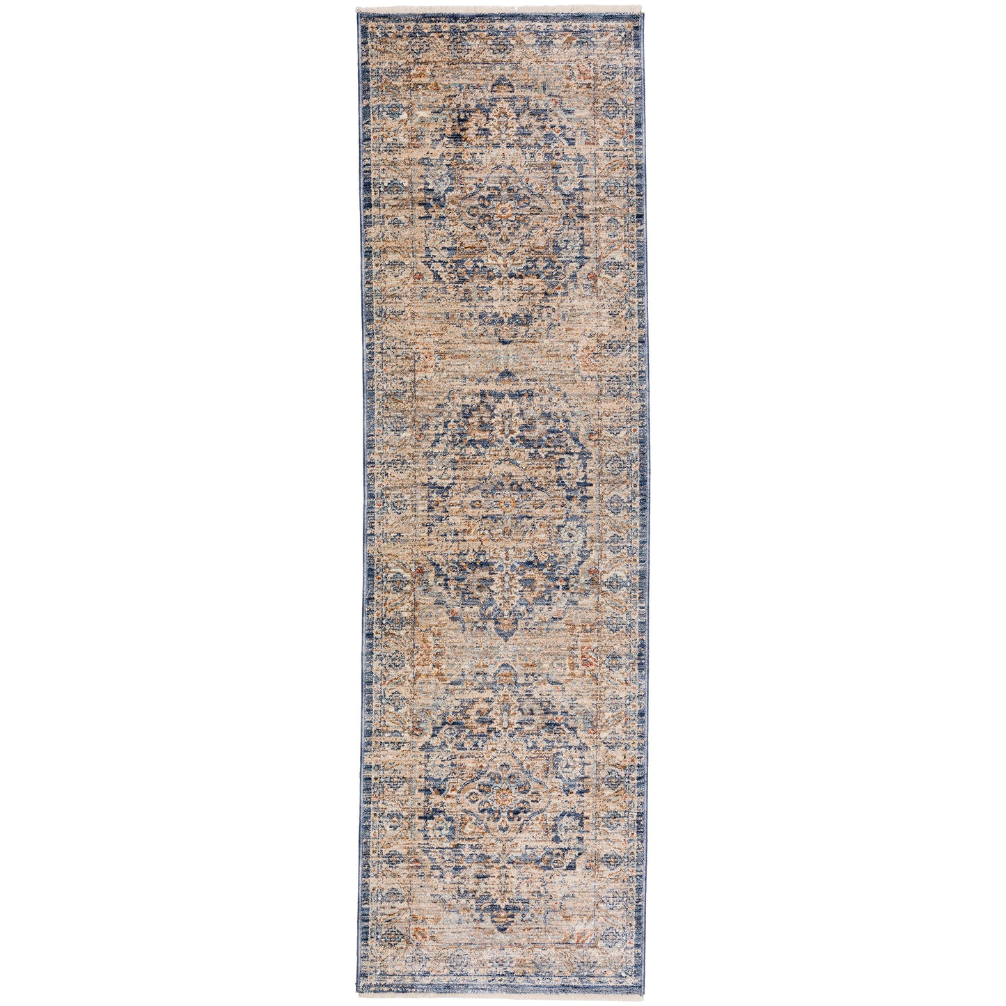 Machine Made Bergama BE3 Navy - Dalyn Rugs