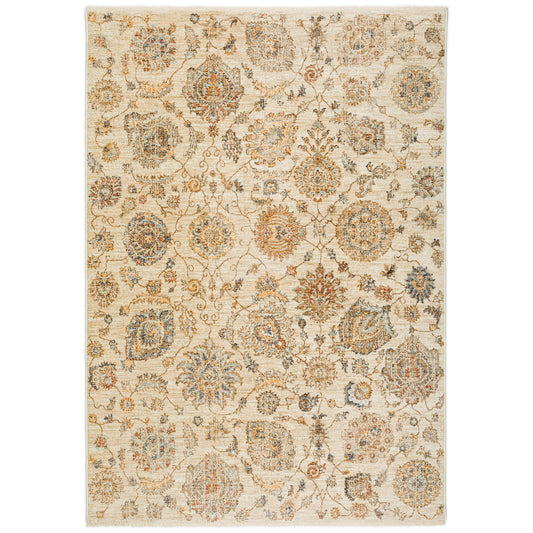 Machine Made Bergama BE5 Ivory - Dalyn Rugs
