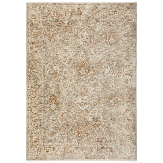 Machine Made Bergama BE6 Pebble - Dalyn Rugs