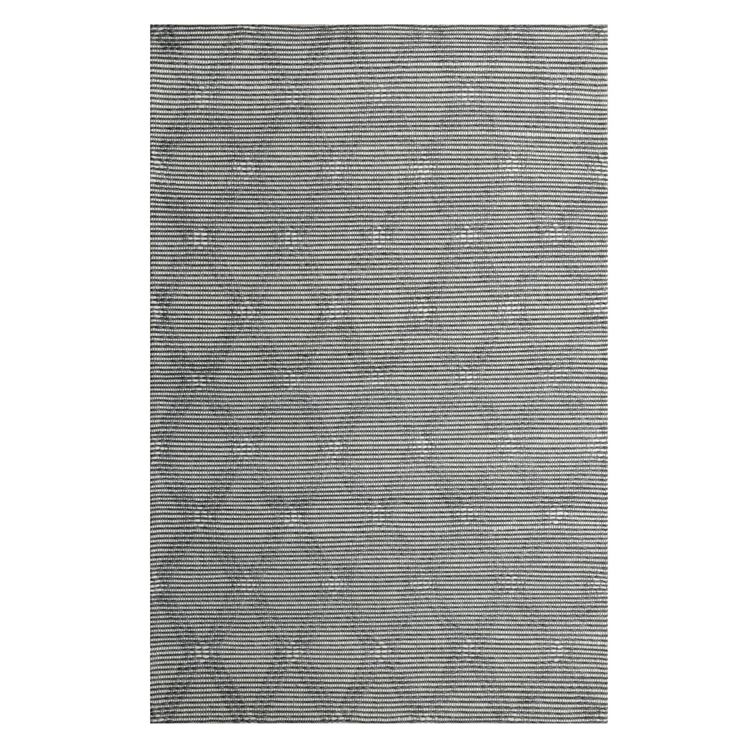 Bergen-03436 Transitional Hand-Woven Gray Cotton Indoor Area Rug - LR Home