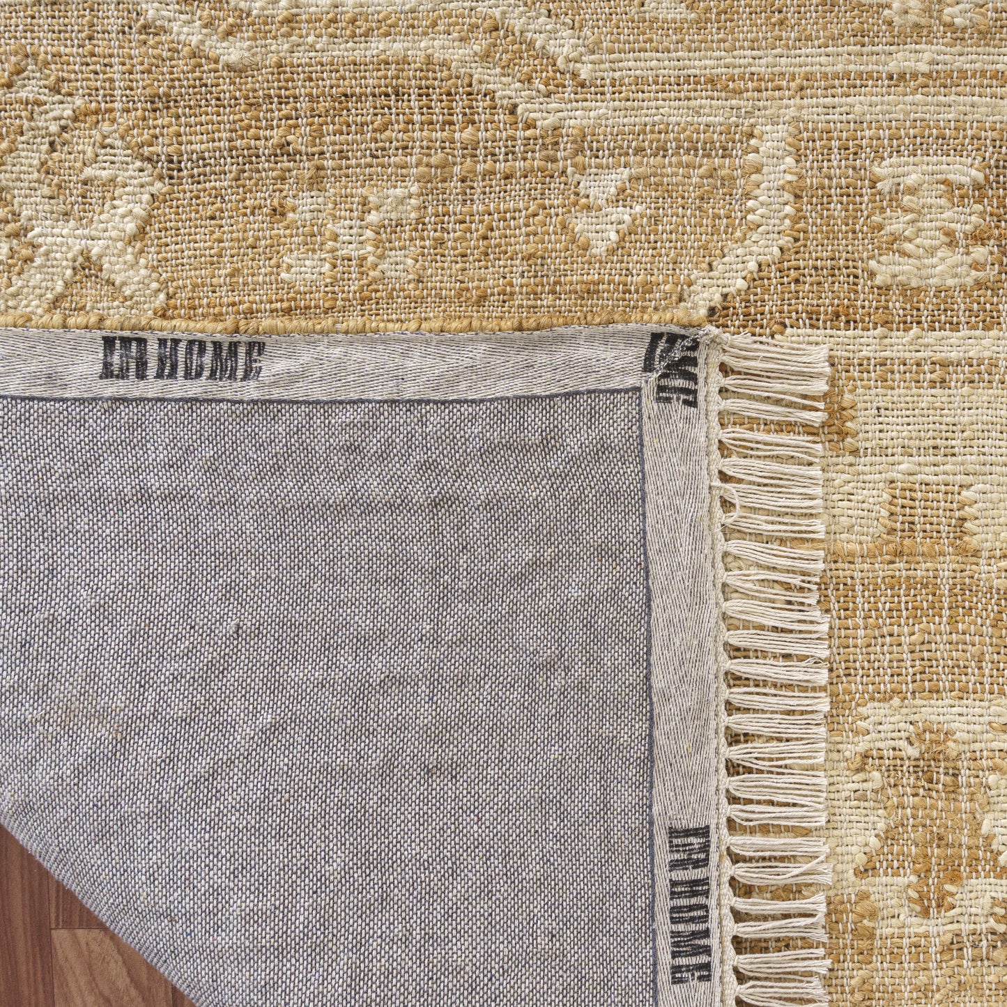 Birch-82485 Traditional Hand-Woven Natural/Ivory Cotton Indoor Area Rug - LR Home