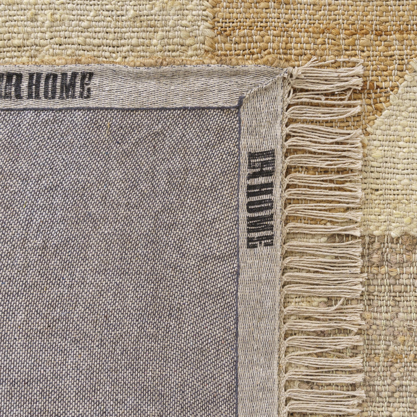 Birch-82487 Contemporary Hand-Woven Natural/Ivory Cotton Indoor Area Rug - LR Home