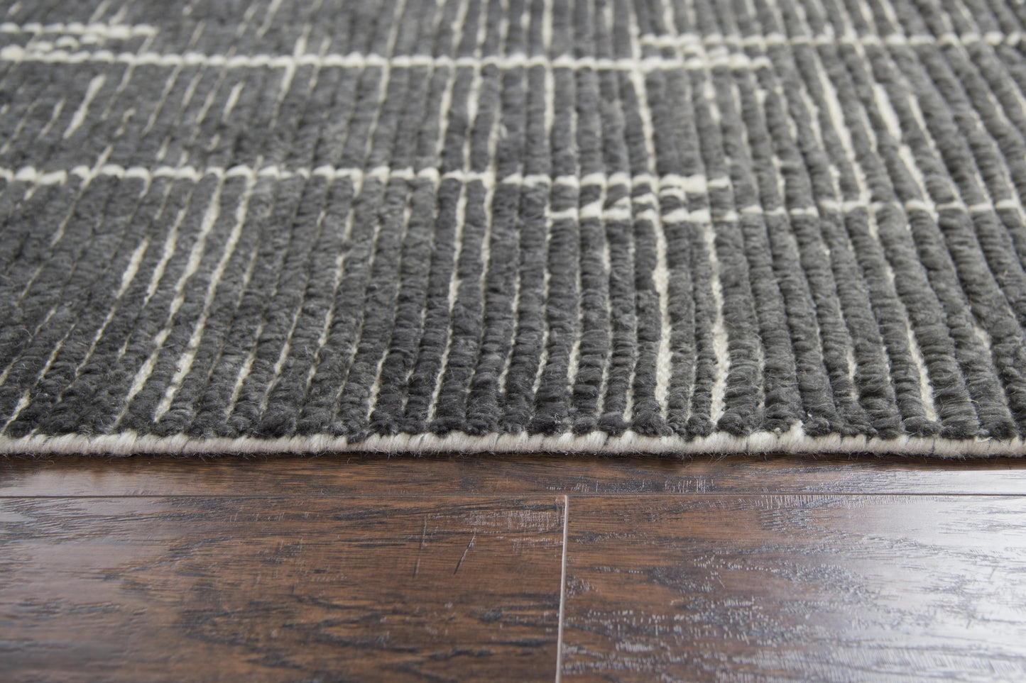 Berkley BK992A Gray Hand-Knotted Rug - Rizzy