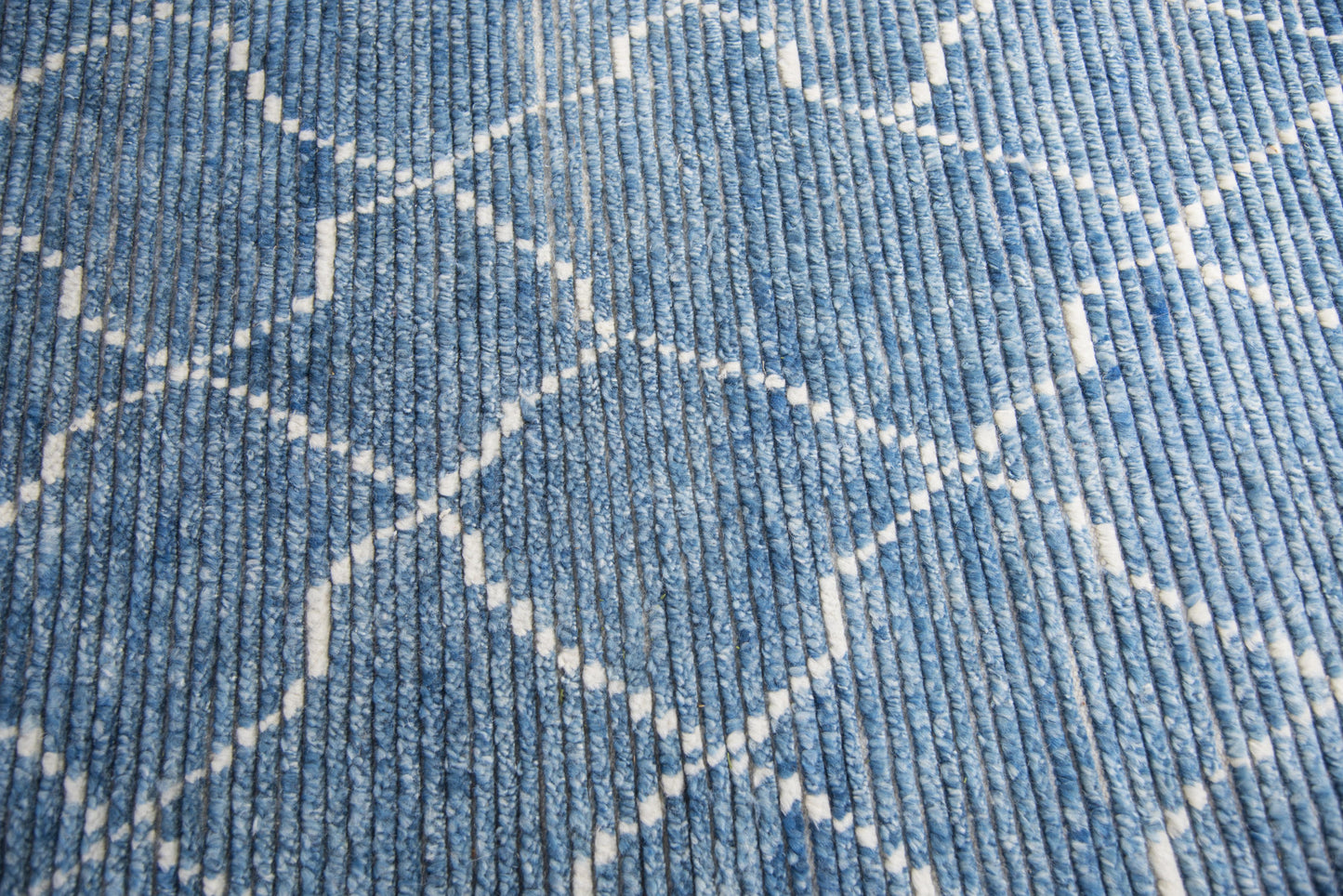 Berkley BK993A Blue Hand-Knotted Rug - Rizzy