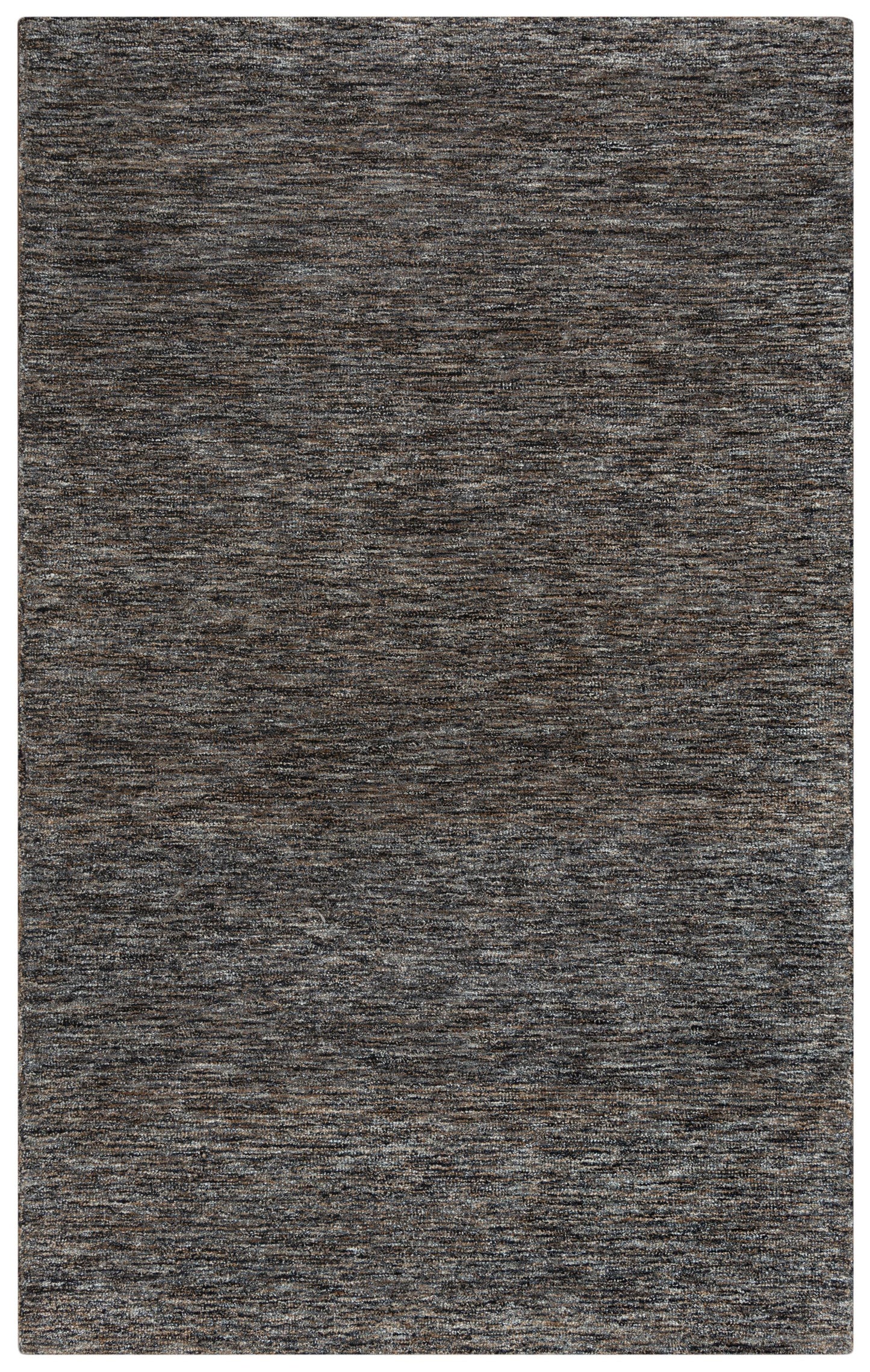 Becker BKR101 Charcoal Hand-Tufted Rug - Rizzy