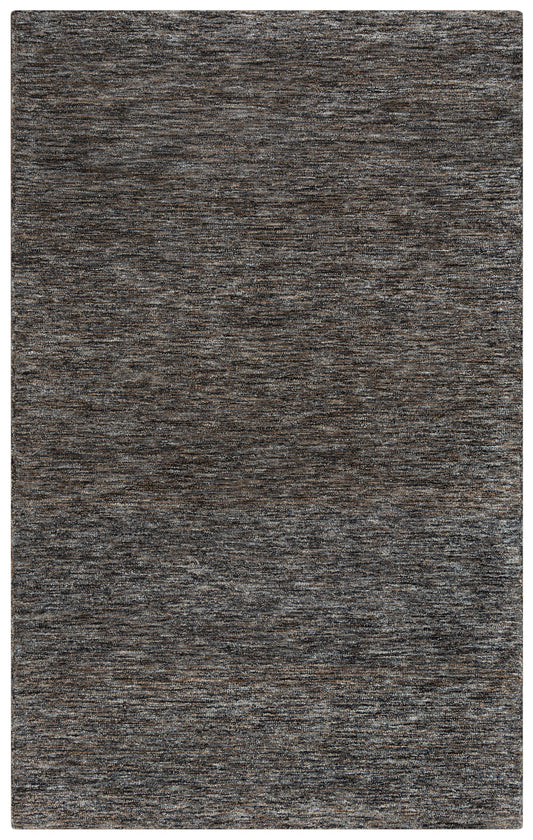 Becker BKR101 Charcoal Hand-Tufted Rug - Rizzy