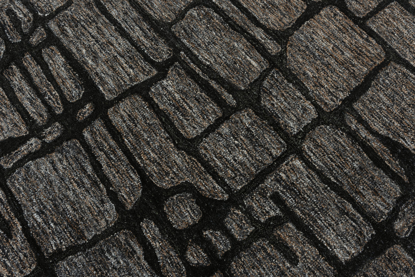 Becker BKR103 Charcoal Hand-Tufted Rug - Rizzy
