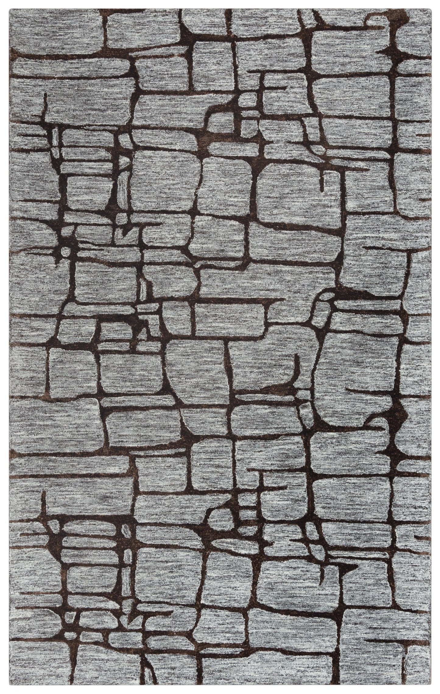 Becker BKR104 Gray Hand-Tufted Rug - Rizzy