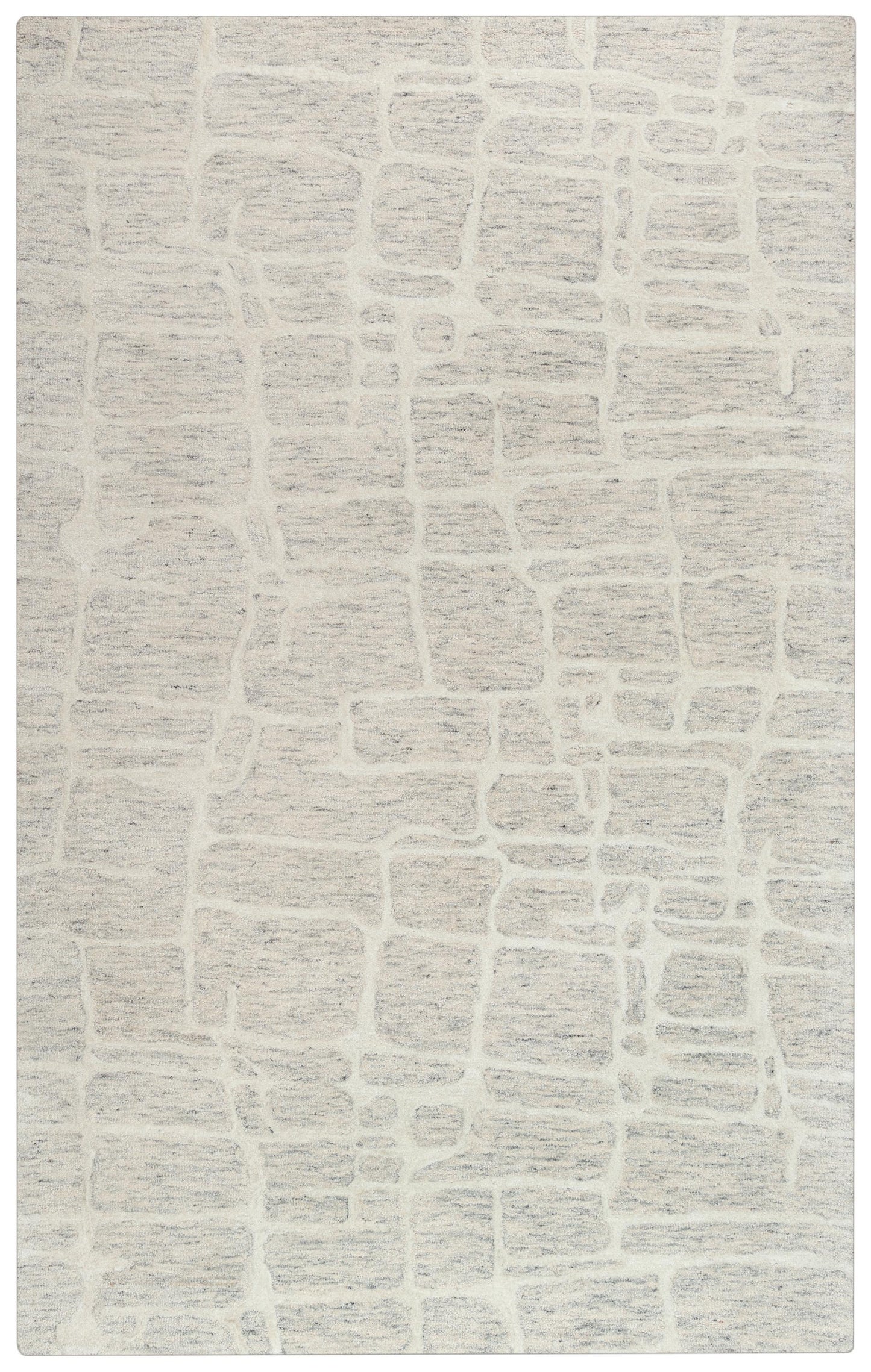 Becker BKR106 Ivory Hand-Tufted Rug - Rizzy