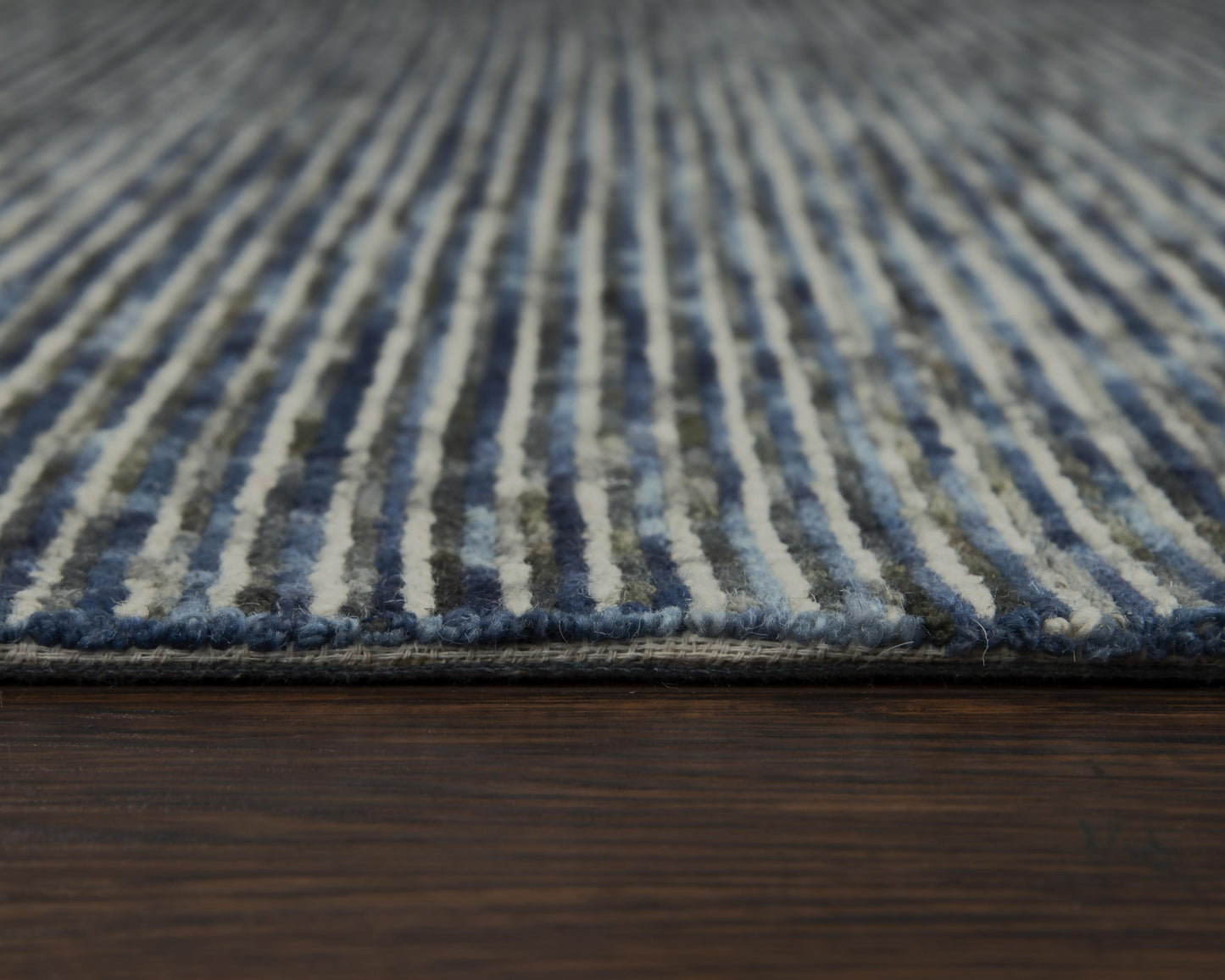 Berkshire BKS101 Blue Hand-Tufted Rug - Rizzy