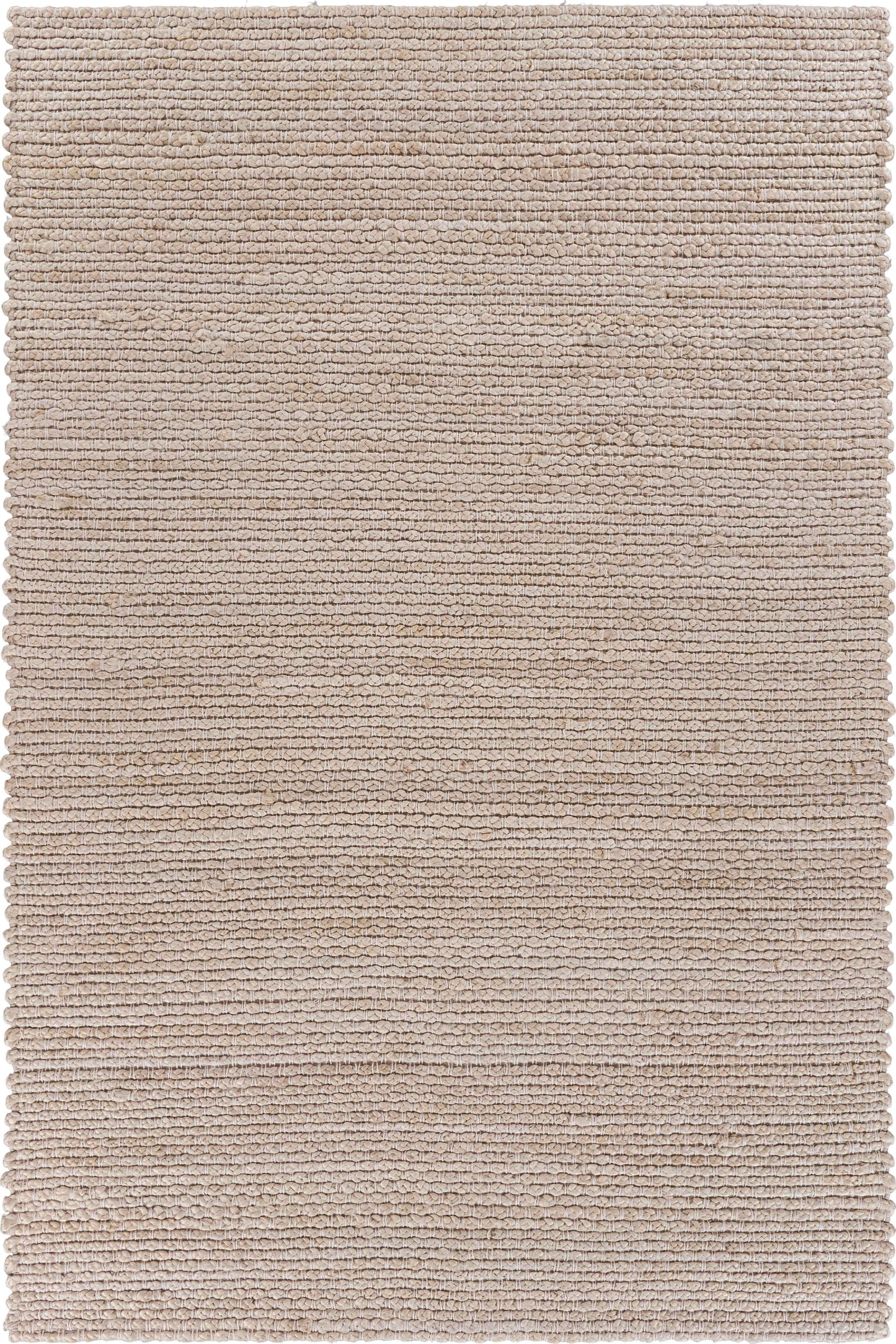 Bleached Naturals-81431 Farmhouse Hand-Woven Ivory Cotton Indoor Area Rug - LR Home