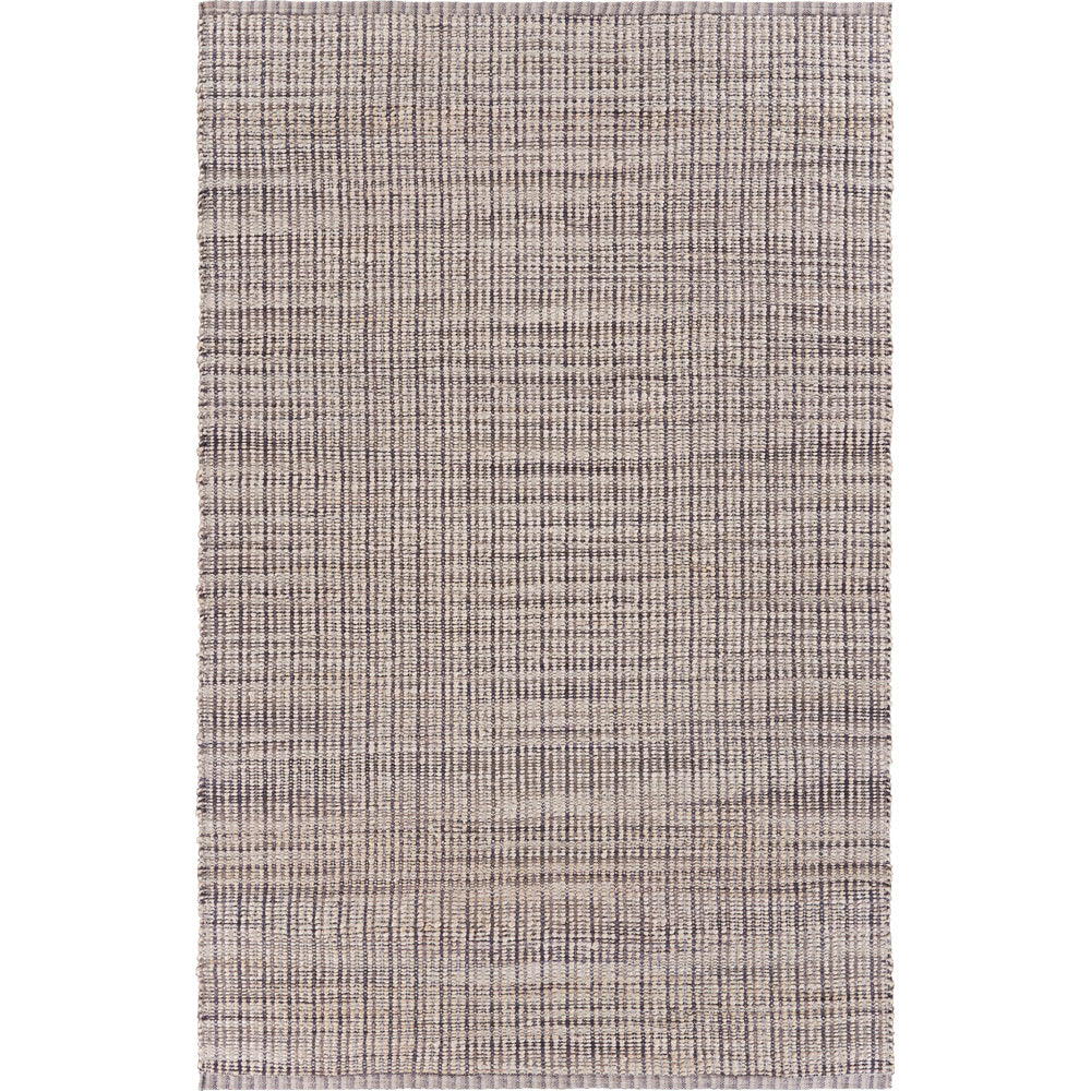 Bleached Naturals-81434 Farmhouse Hand-Woven Gray Cotton Indoor Area Rug - LR Home