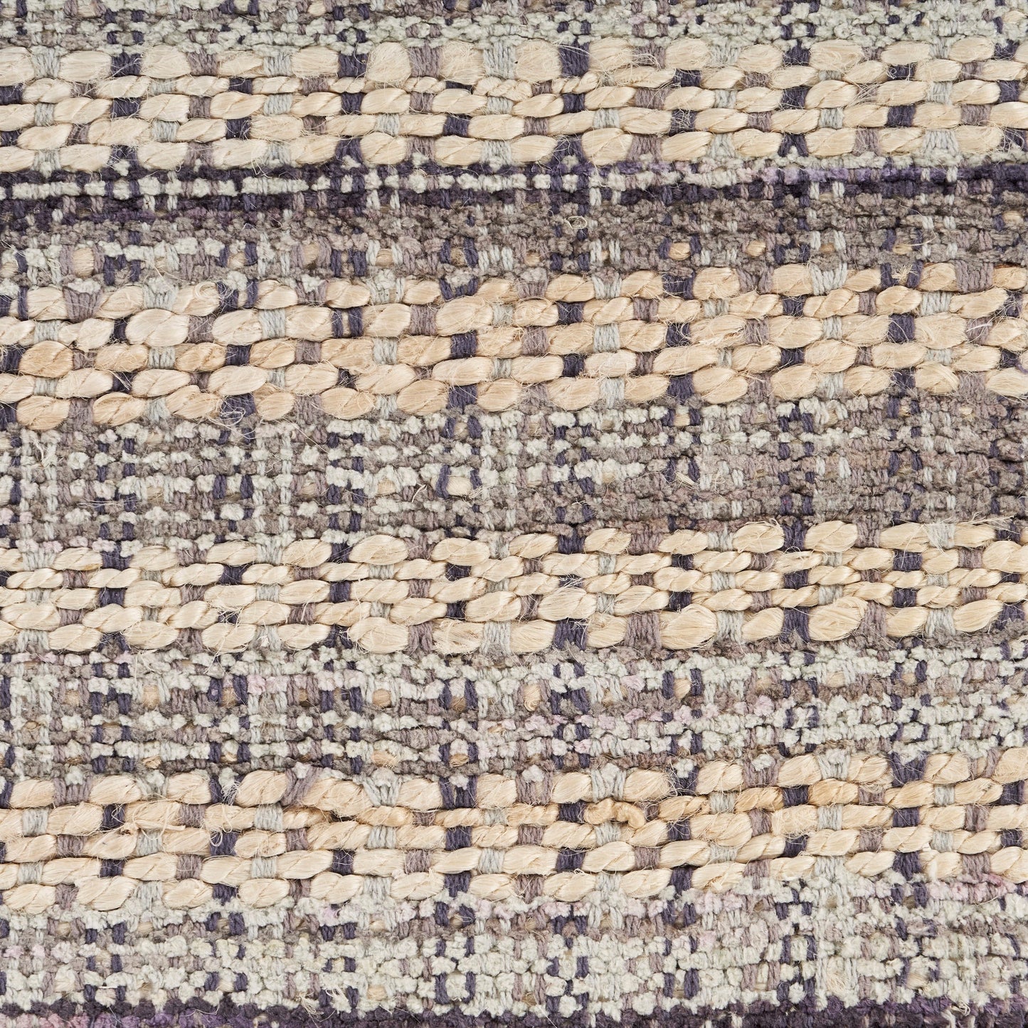 Bleached Naturals-81435 Farmhouse Hand-Woven Gray/Ivory Cotton Indoor Area Rug - LR Home