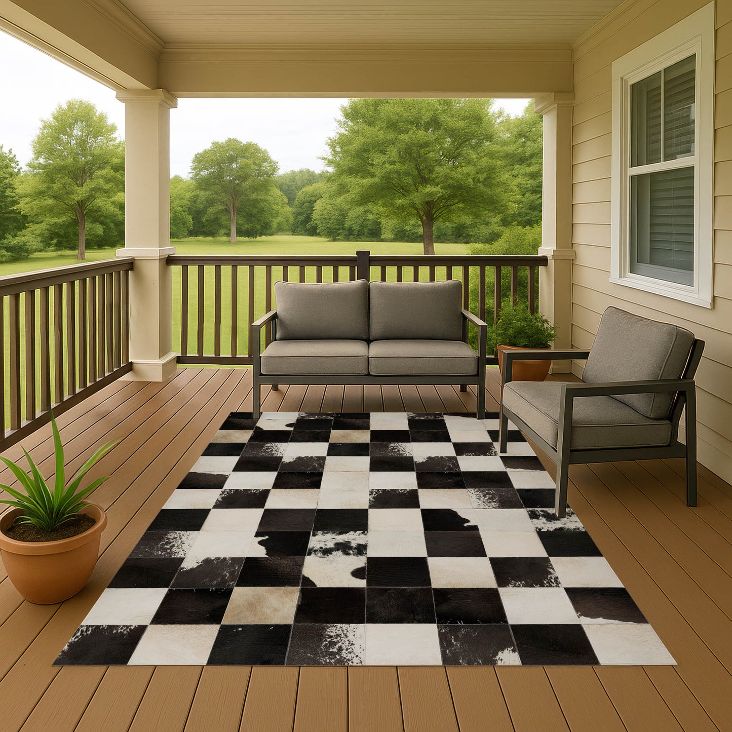 Machine Made Bozeman BM10 Black - Dalyn Rugs