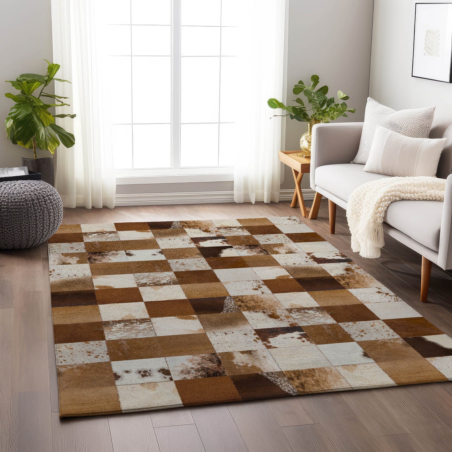 Machine Made Bozeman BM10 Brown - Dalyn Rugs