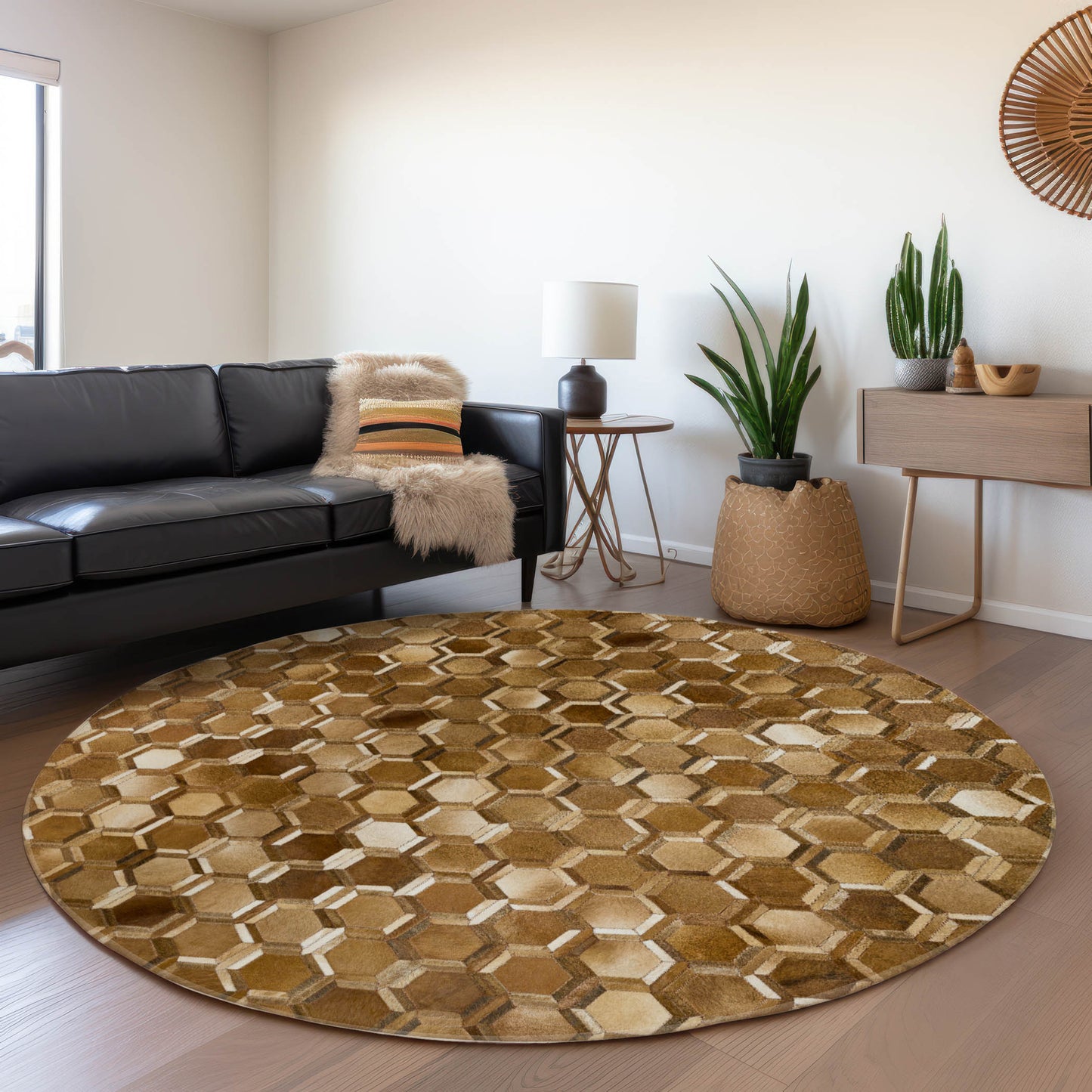 Machine Made Bozeman BM1 Brown - Dalyn Rugs