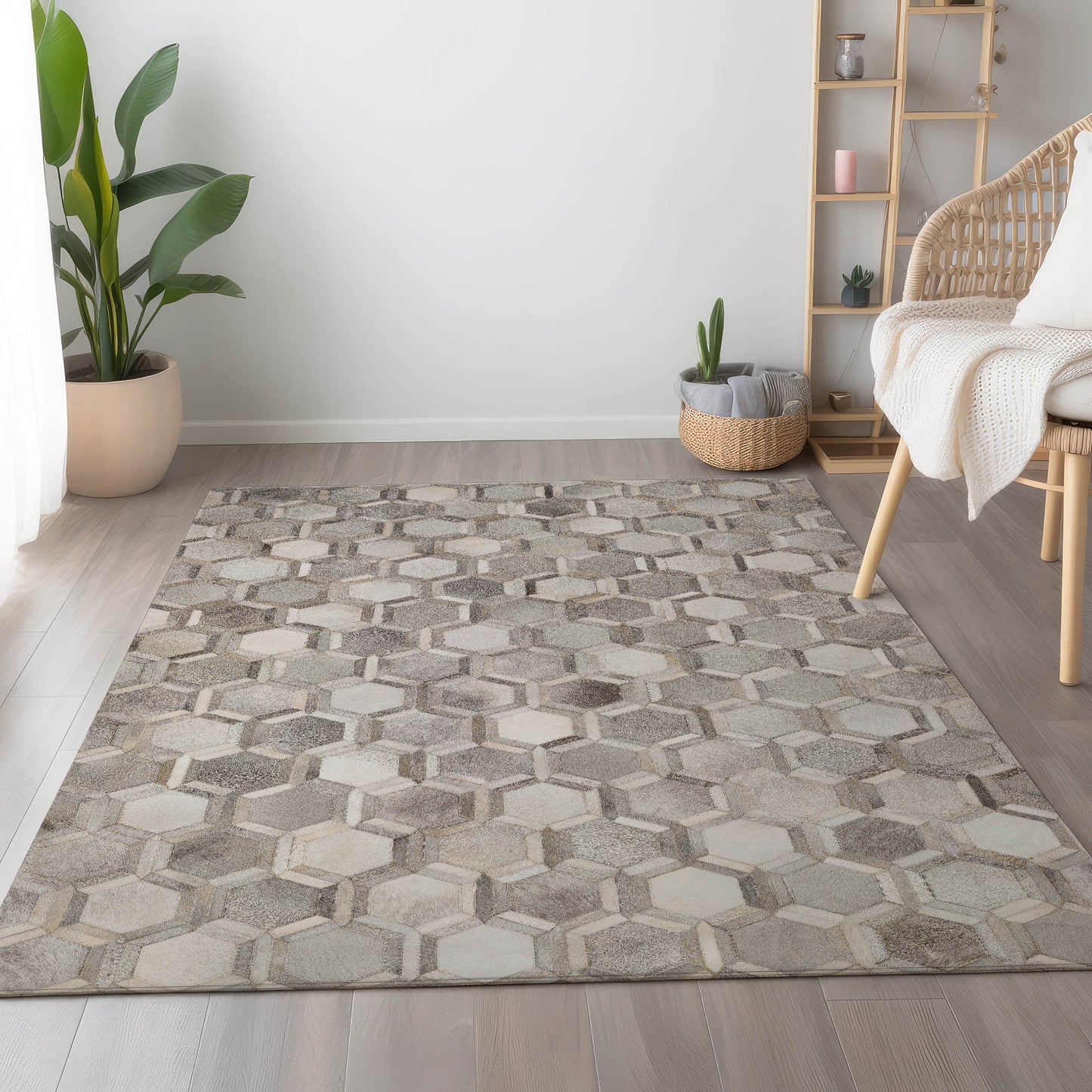 Machine Made Bozeman BM1 Gray - Dalyn Rugs