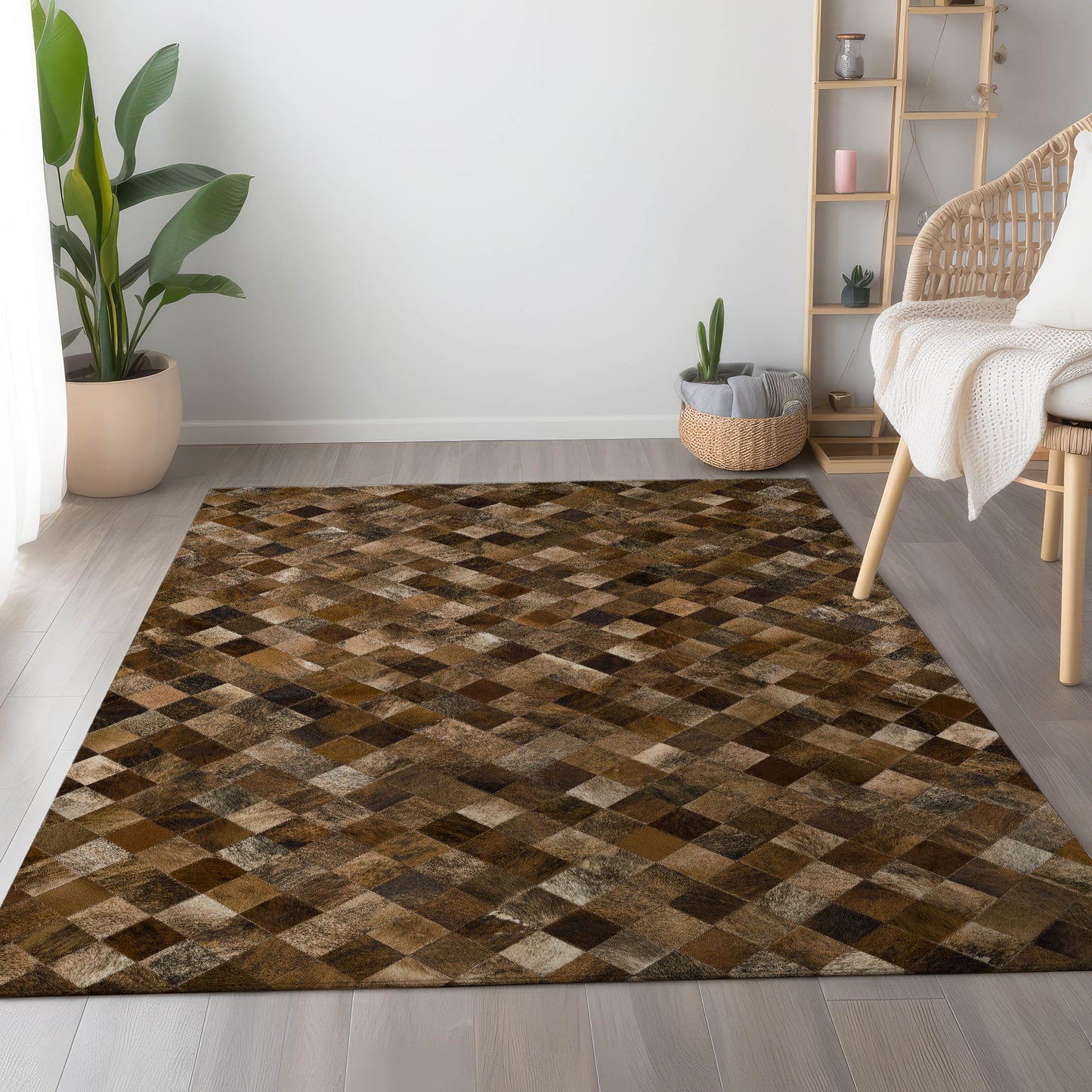 Machine Made Bozeman BM2 Brown - Dalyn Rugs