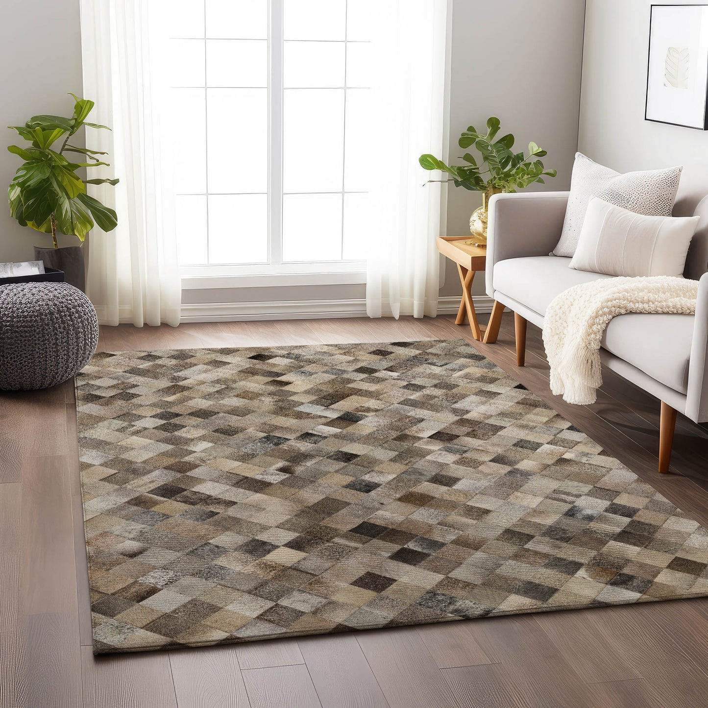 Machine Made Bozeman BM2 Gray - Dalyn Rugs