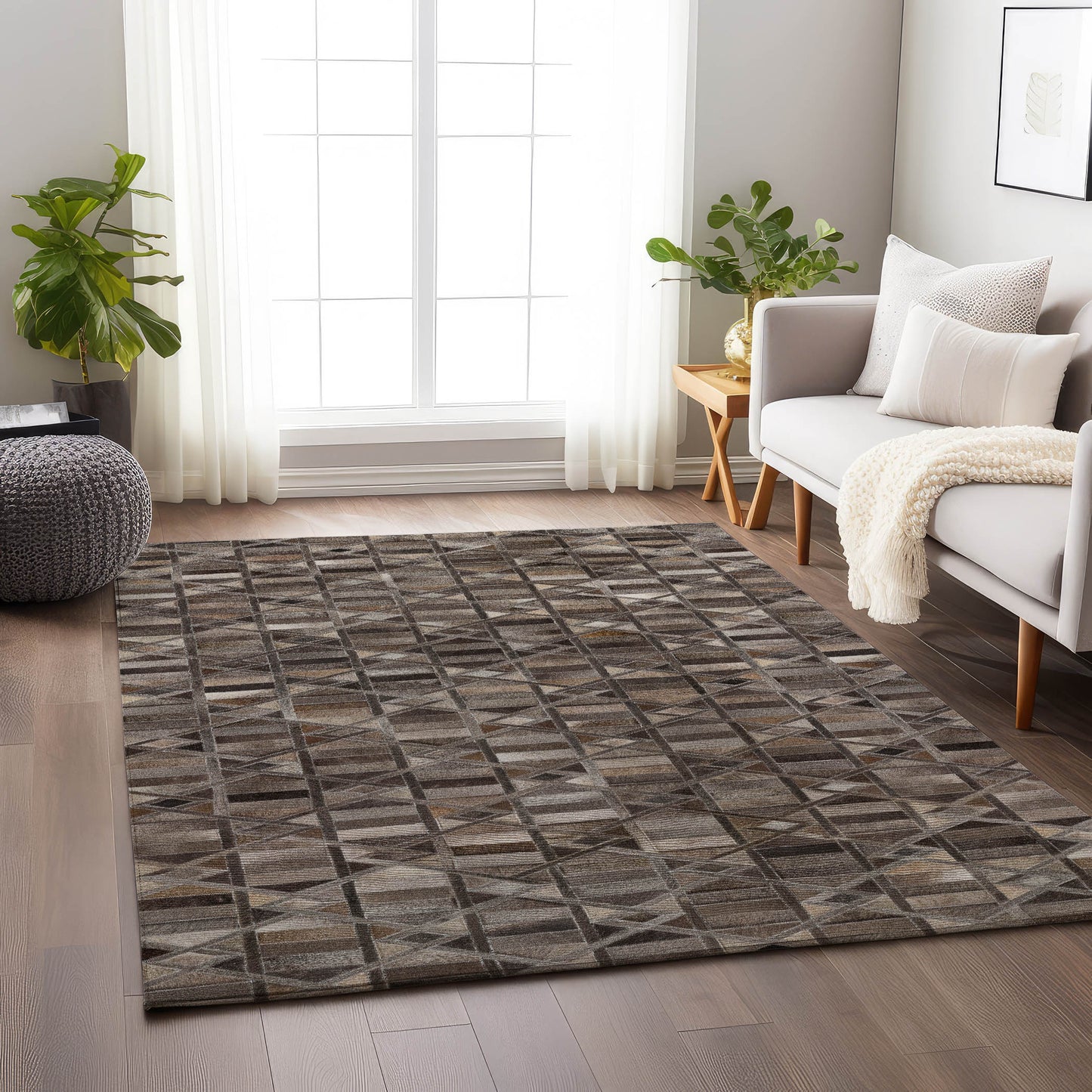 Machine Made Bozeman BM4 Gray - Dalyn Rugs