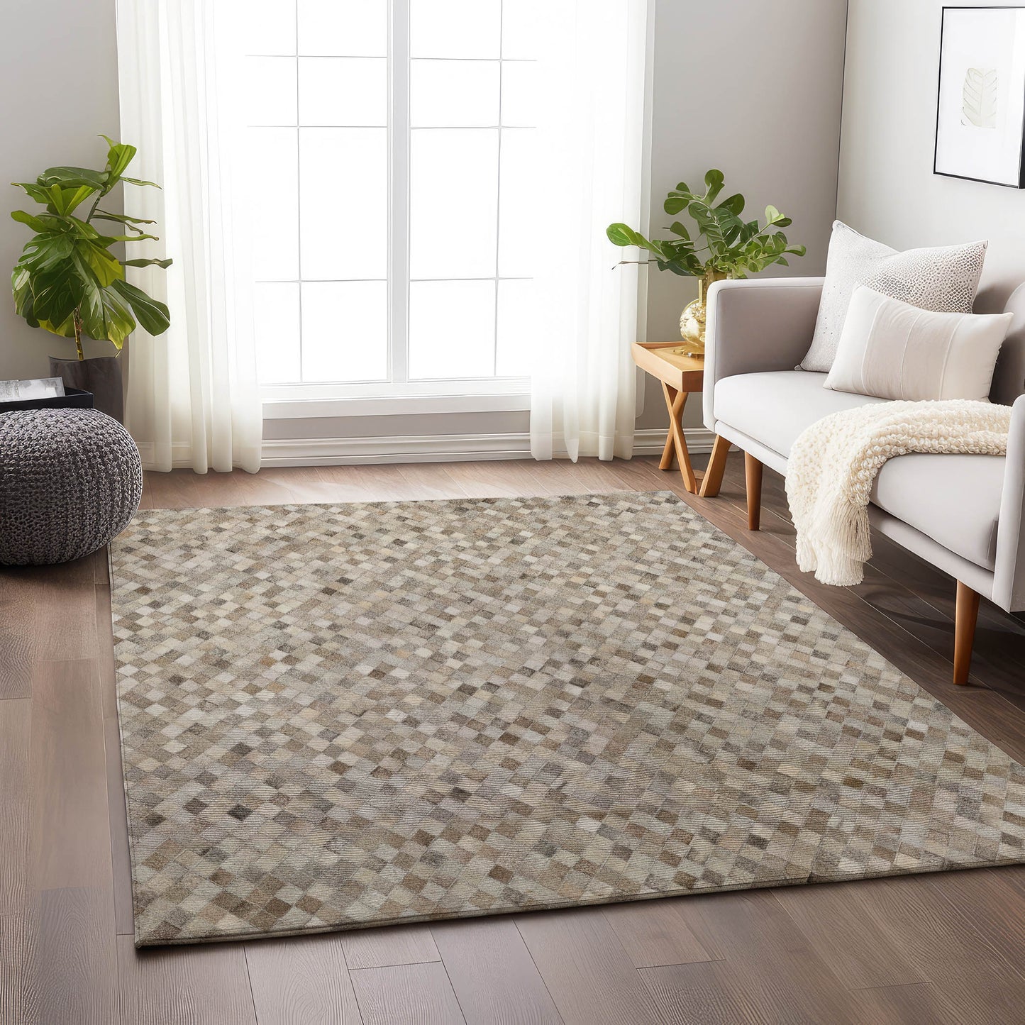 Machine Made Bozeman BM6 Gray - Dalyn Rugs