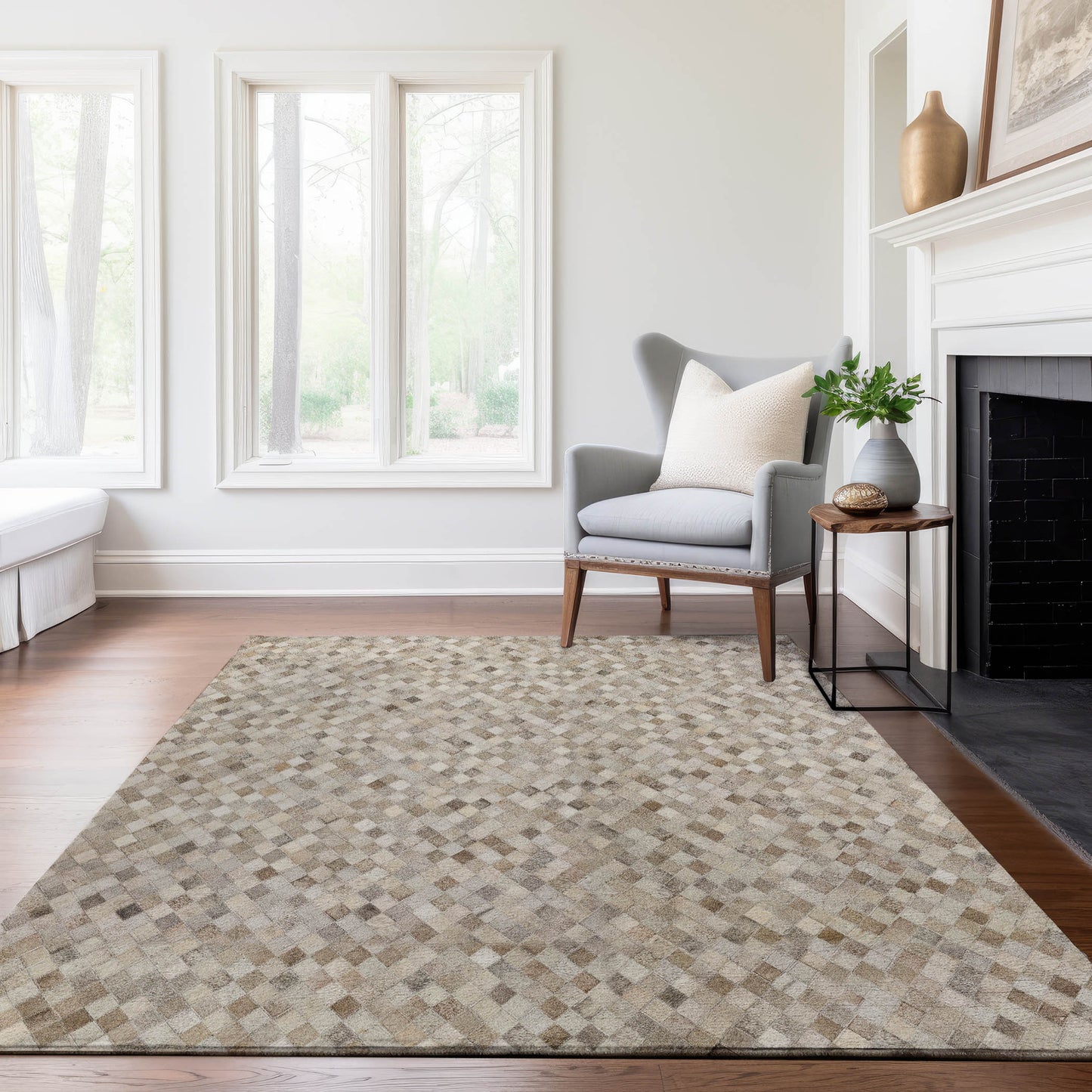 Machine Made Bozeman BM6 Gray - Dalyn Rugs