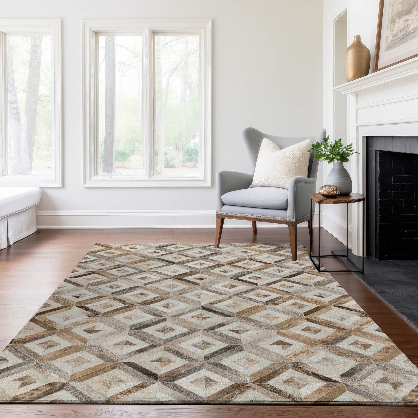 Machine Made Bozeman BM7 Gray - Dalyn Rugs