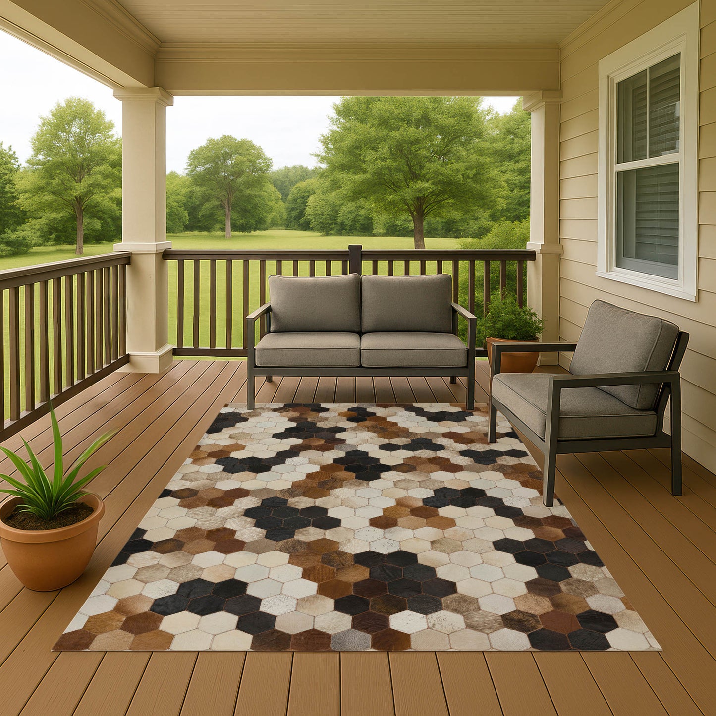 Machine Made Bozeman BM9 Dune - Dalyn Rugs