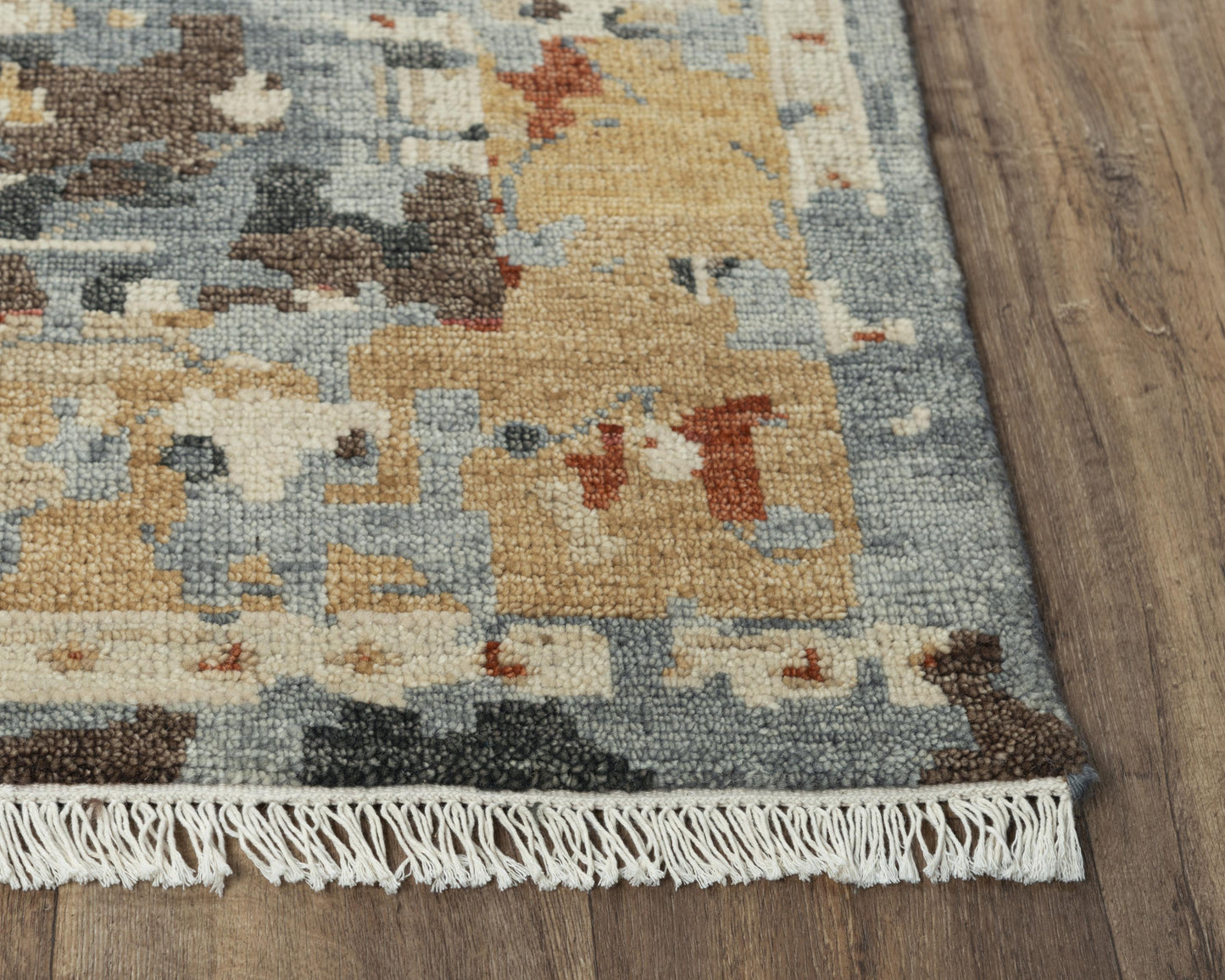 Belmont BMT957 Dk. Gray Hand Knotted Rug - Rizzy