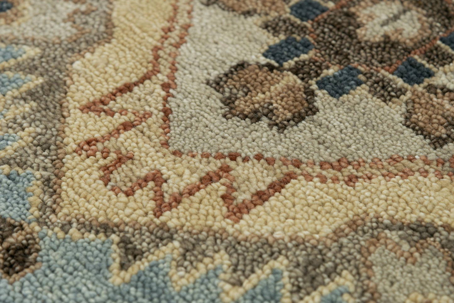 Belmont BMT958 Dk. Brown Hand Knotted Rug - Rizzy