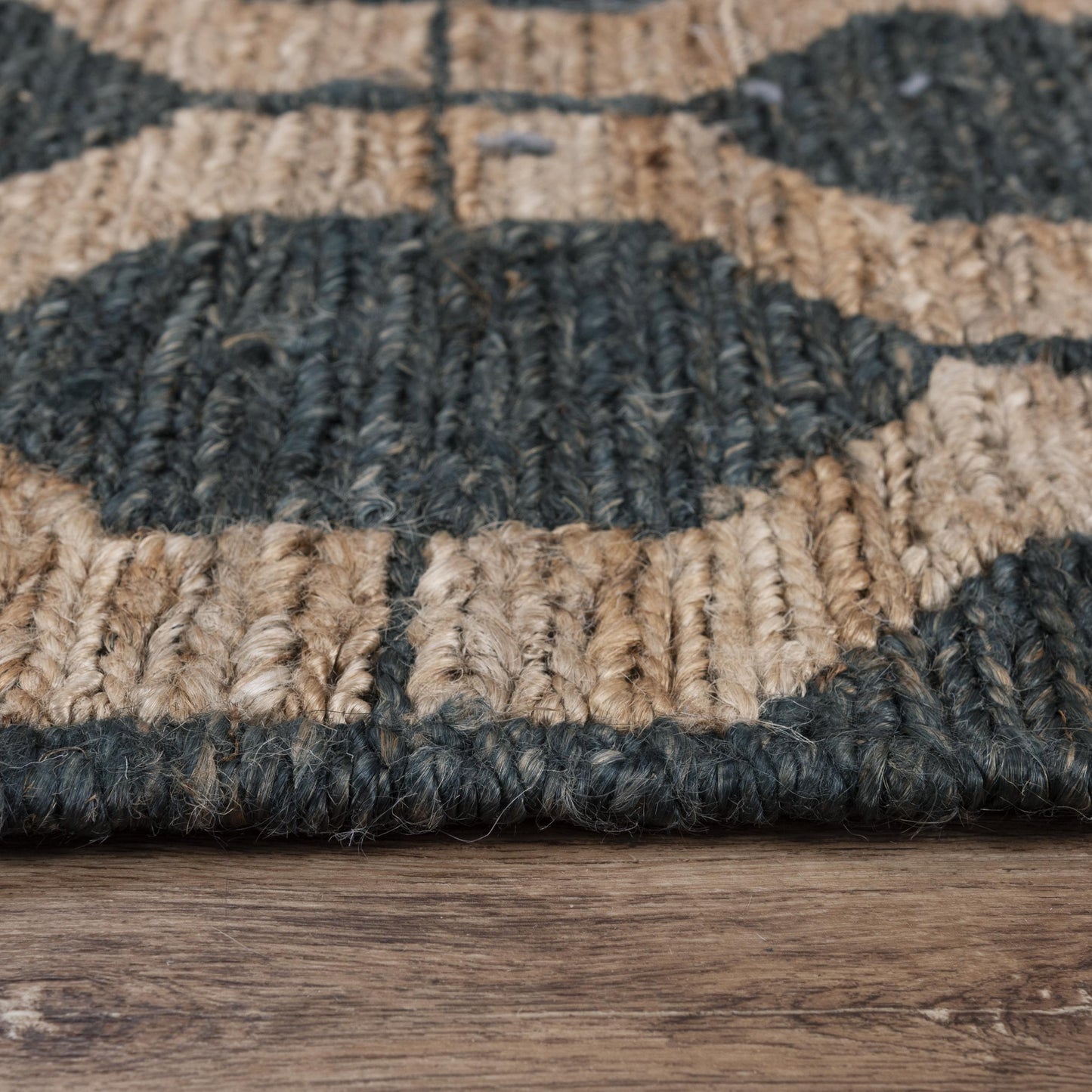 Bengal BNL940 Charcoal Hand-Woven Rug - Rizzy