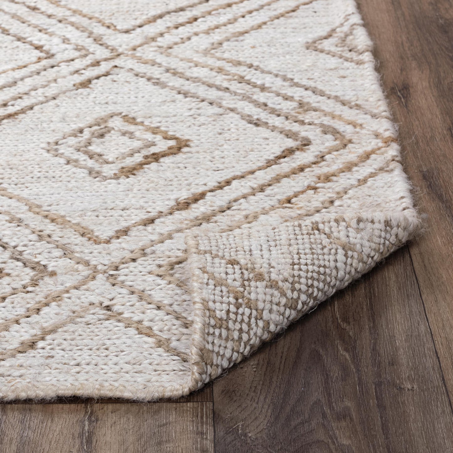 Bengal BNL941 Beige Hand-Woven Rug - Rizzy