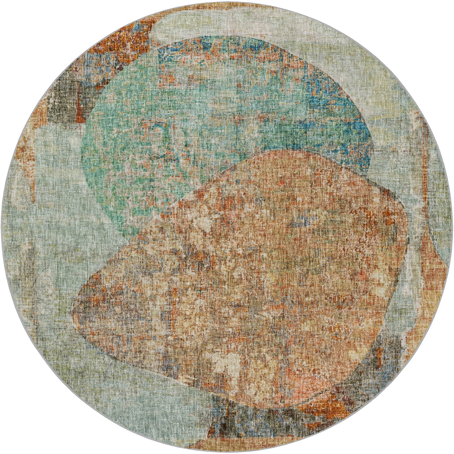 Machine Made Boca BO11 Teal - Dalyn Rugs