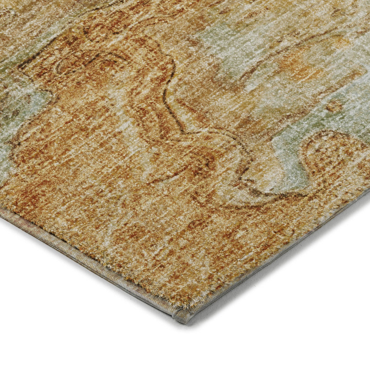 Machine Made Boca BO14 Copper - Dalyn Rugs