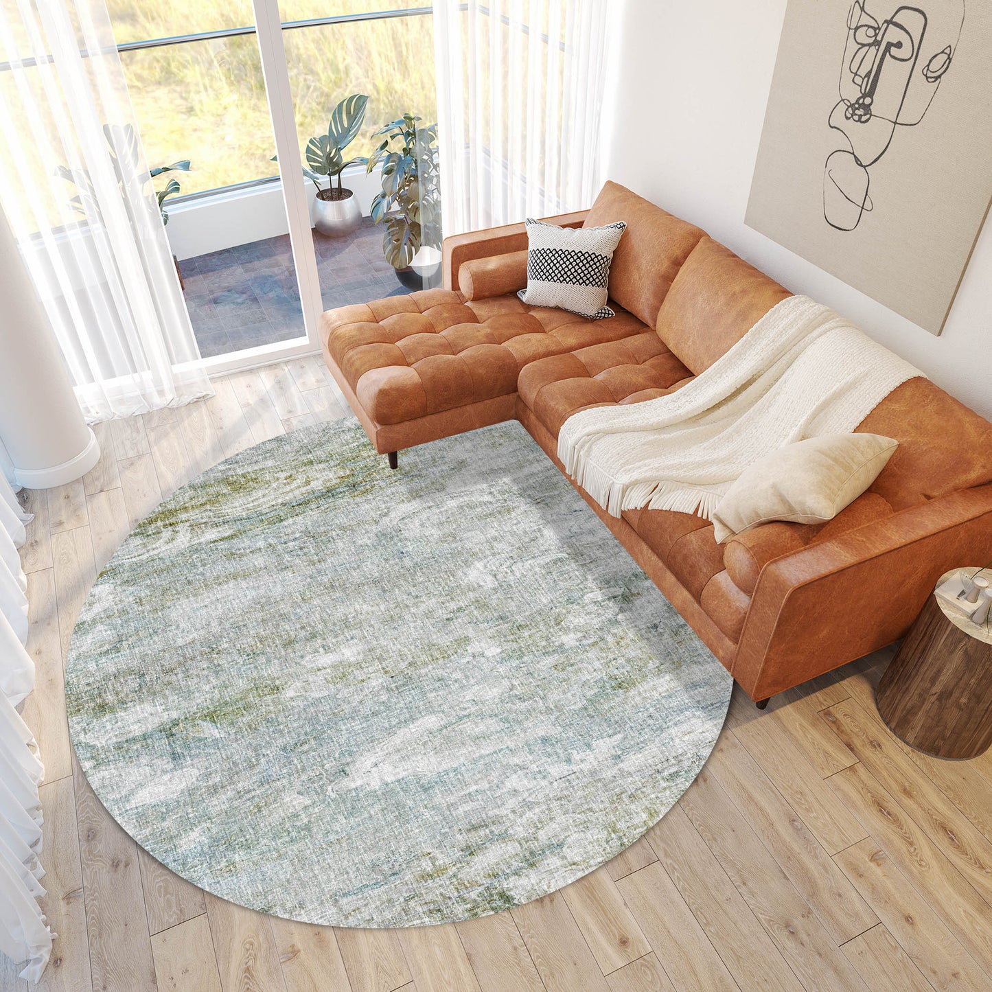 Machine Made Boca BO3 Seafoam - Dalyn Rugs