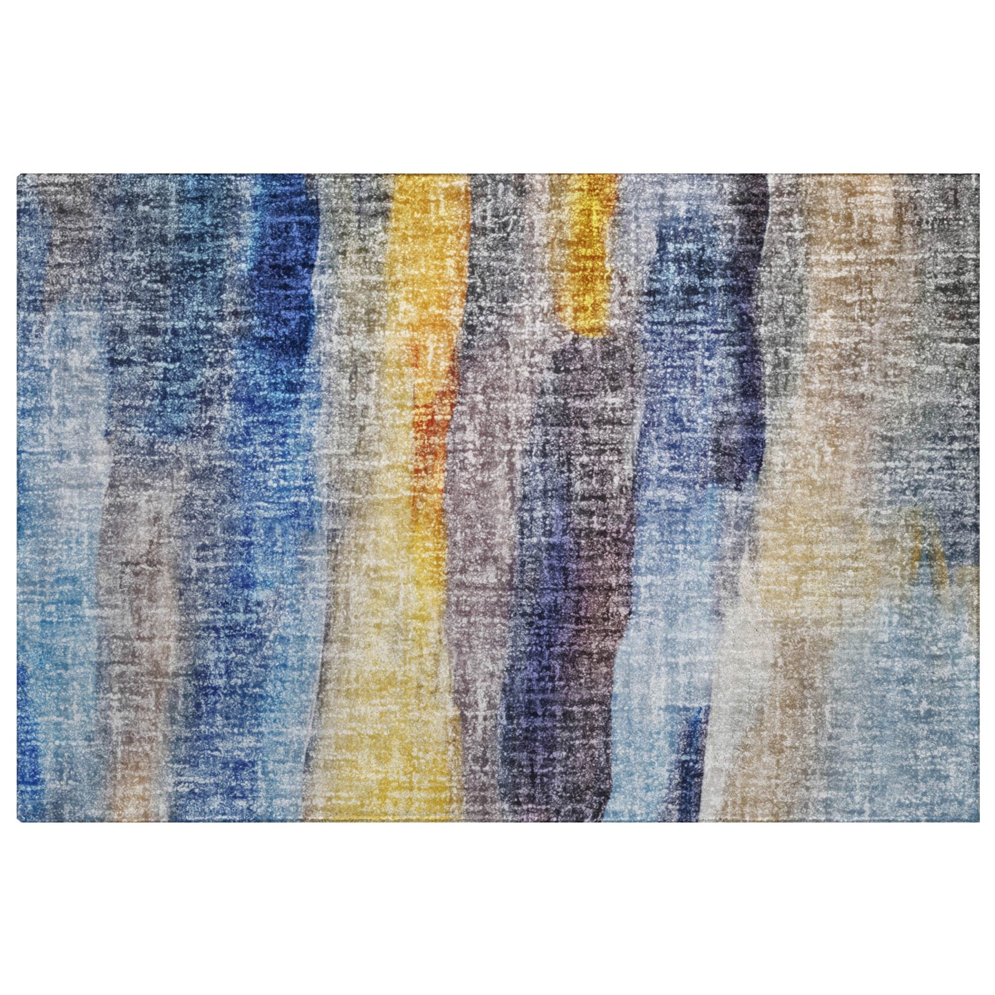 Machine Made Boca BO4 Blue - Dalyn Rugs