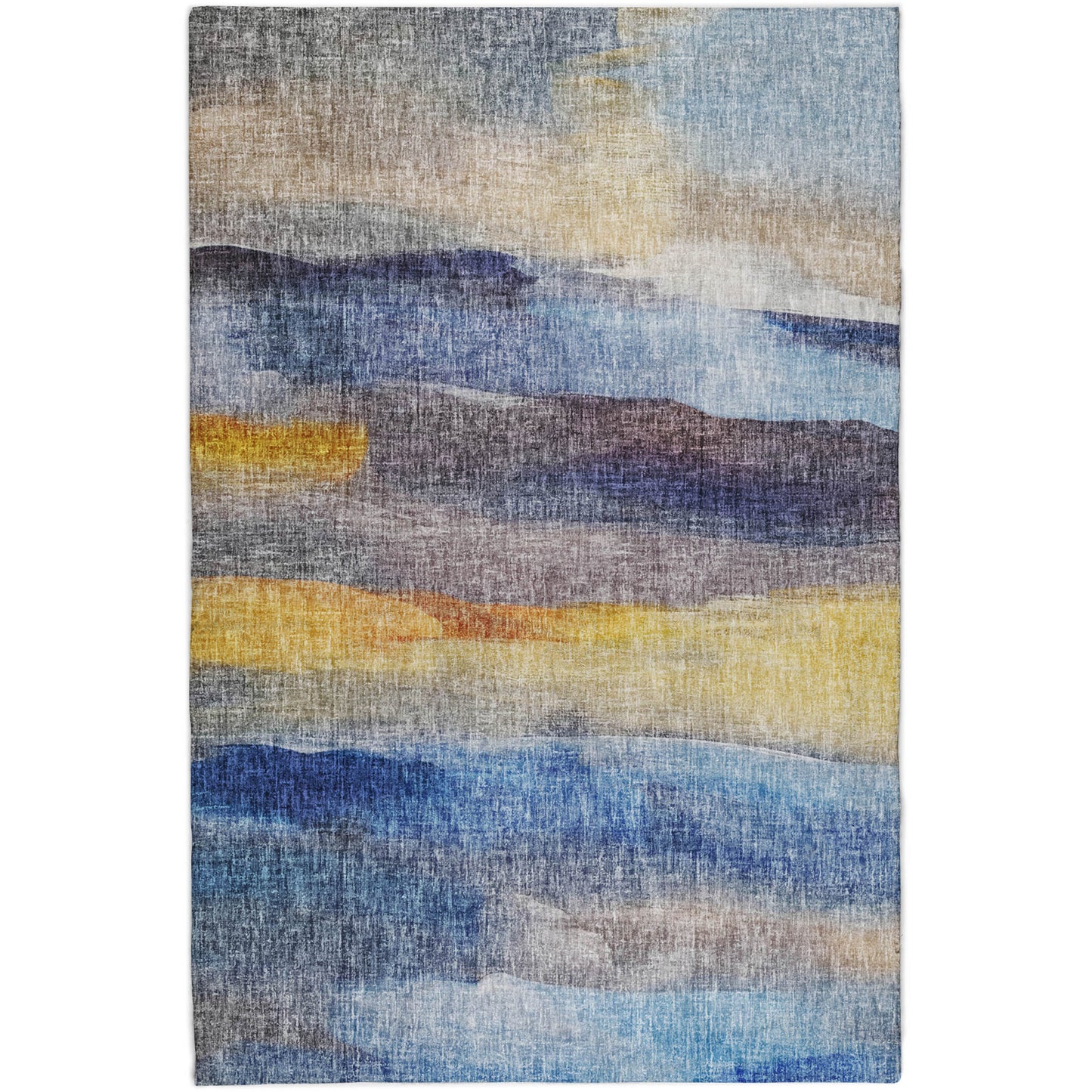 Machine Made Boca BO4 Blue - Dalyn Rugs